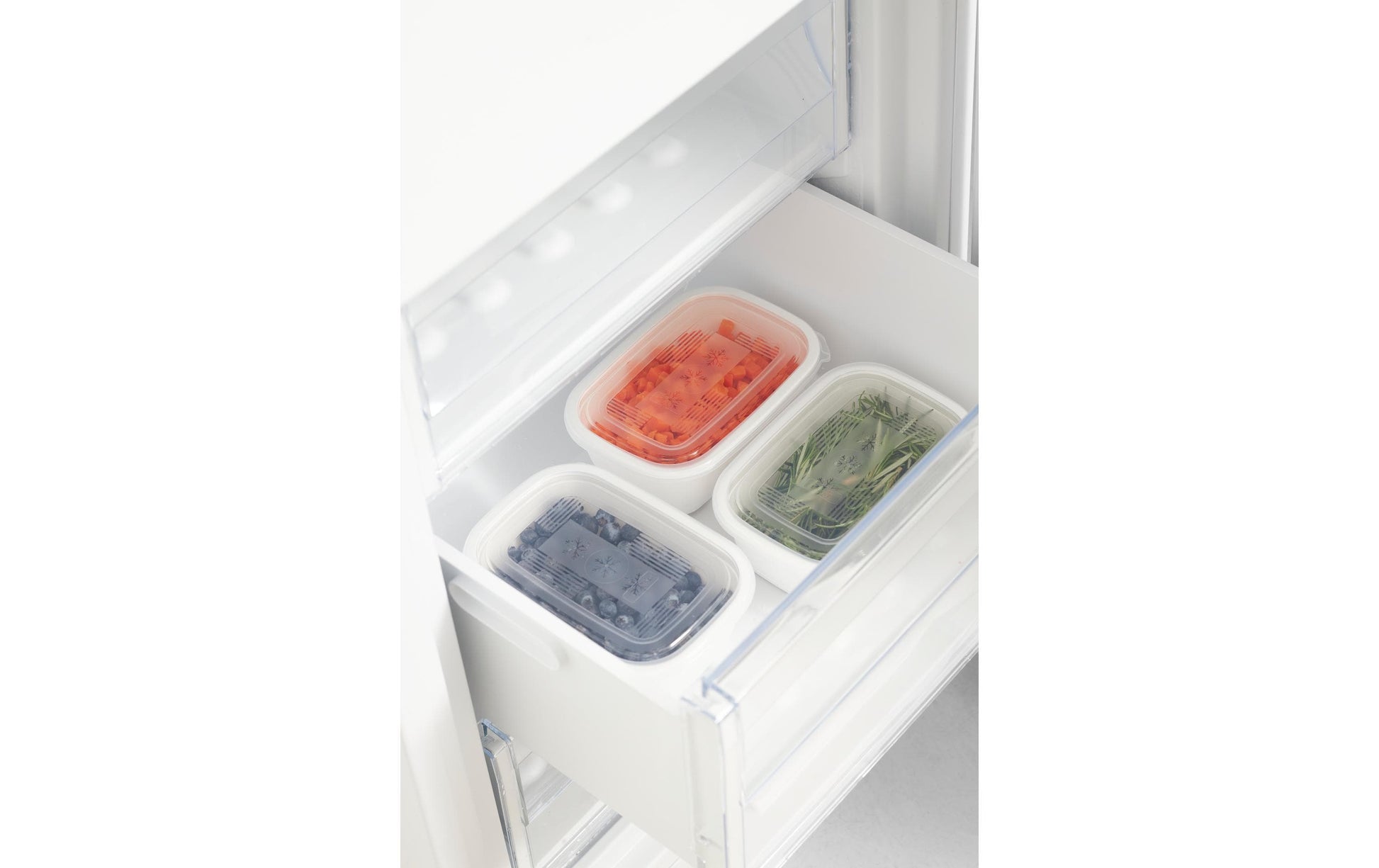 Rotho Vorratsdose 1 l, 13,5 × 19,5 × 10 cm, Polypropylen (PP), Transparent, 3 Stk.