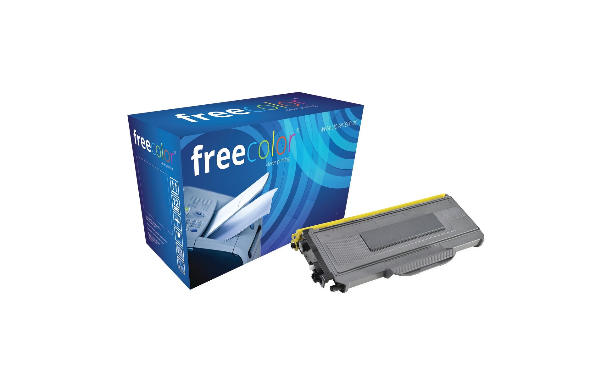 Freecolor TN-2110 Schwarz Toner – Kompatibel – 1'500 Seiten – für Brother MFC-7320/MFC-7340/MFC-7440 N