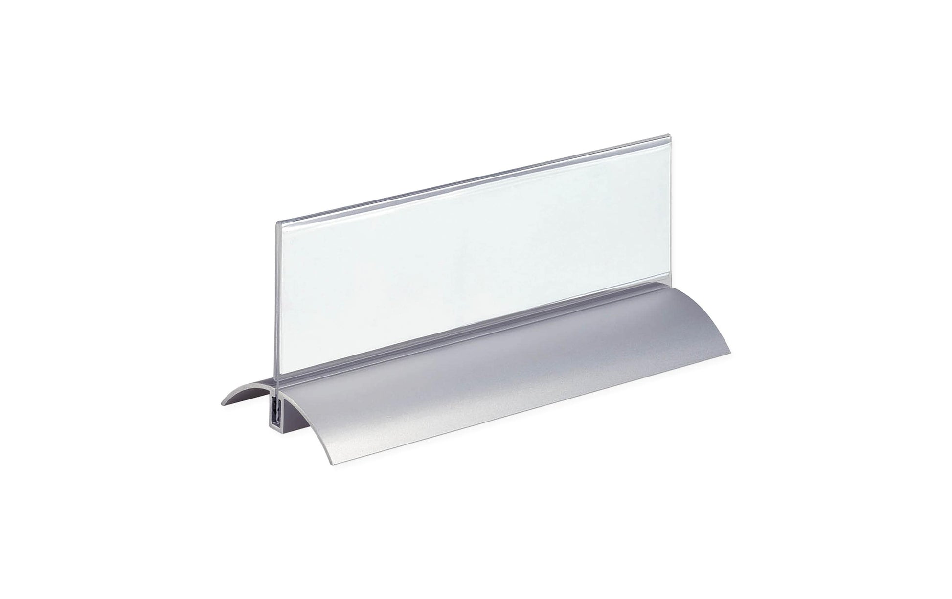 Durable Namensschild Deluxe – Acryl/Aluminium, 2 Stk.