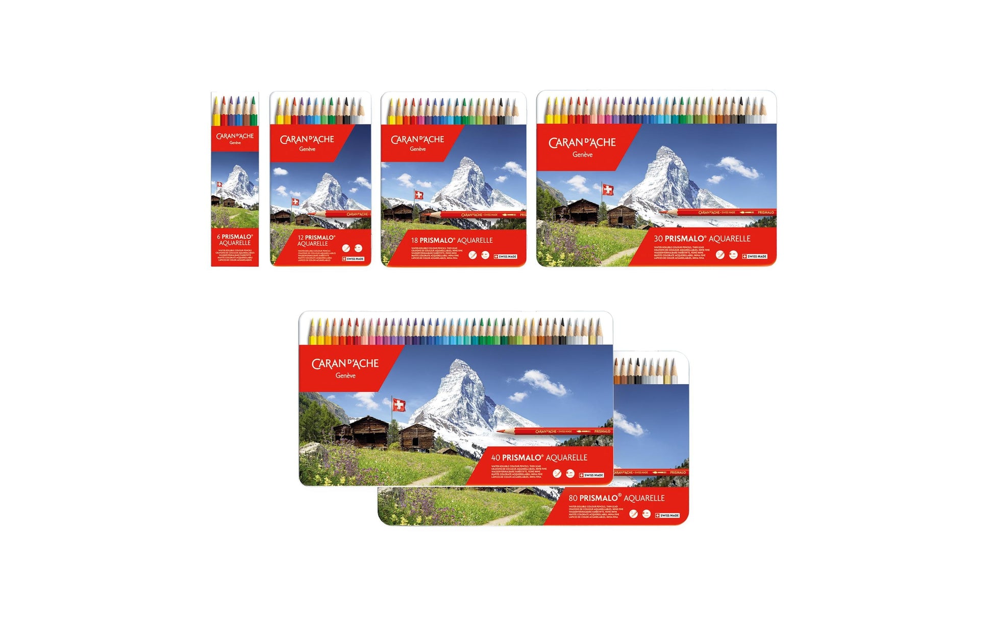 Caran d-Ache Caran d'Ache Prismalo – Stiftebox, leer, mehrfarbig