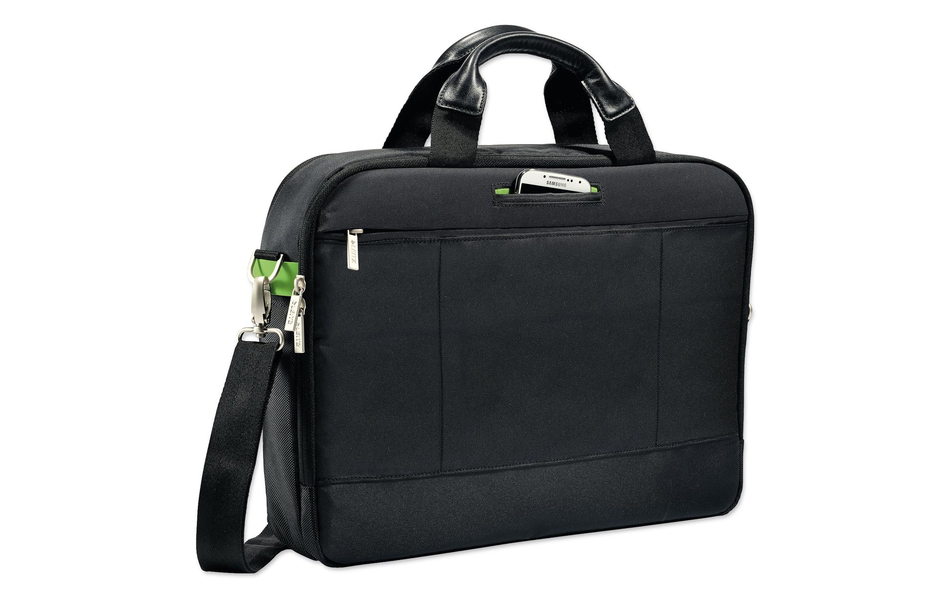 Leitz Notebook-Tasche bis 15,6" – wasserfest, Trolleybefestigung – Schwarz