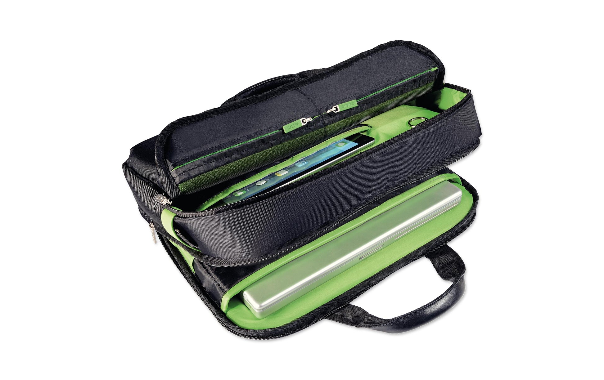 Leitz Notebook-Tasche bis 15,6" – wasserfest, Trolleybefestigung – Schwarz
