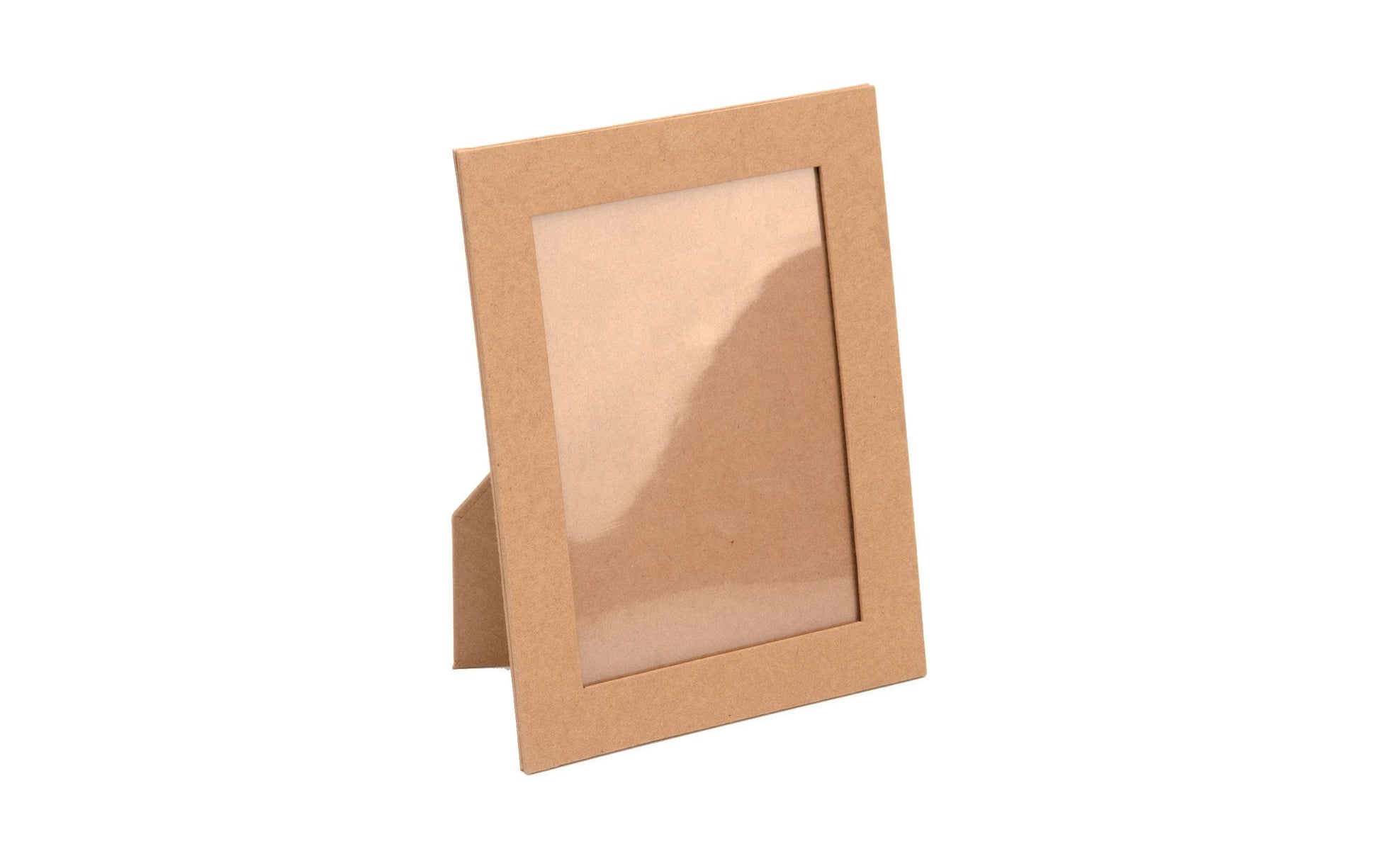 GLOREX Bilderrahmen – für 17 × 12 cm – Papier, braun