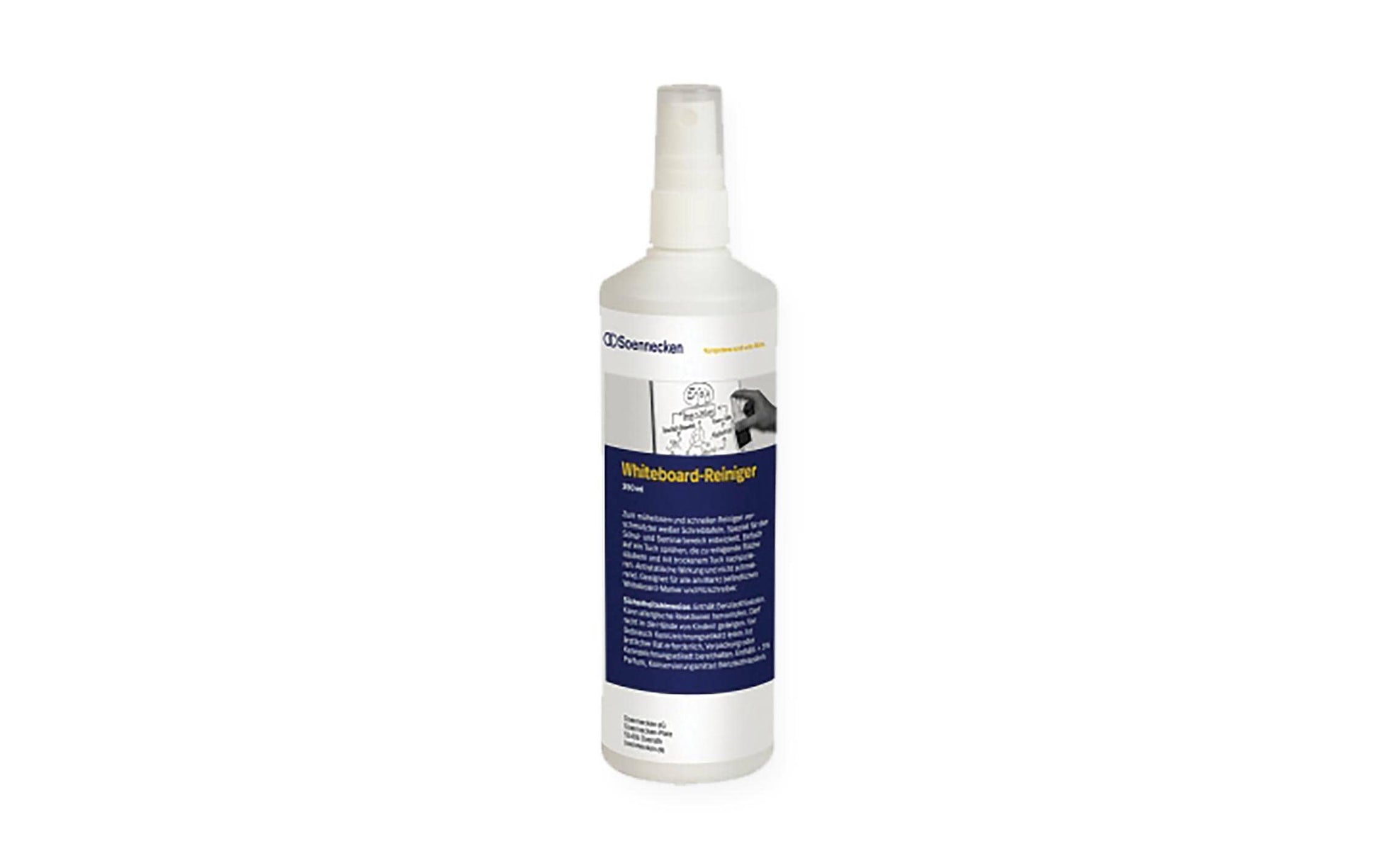 Soennecken 4831 Glas-/Oberflächenreiniger für Kunststoff – Pumpspray – 250 ml