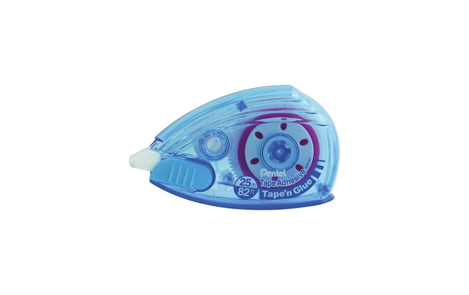 Pentel Kleberoller – Roller, permanent, transparent, säurefrei, 8,4 mm × 25 m, für Papier, Karton, Fotos