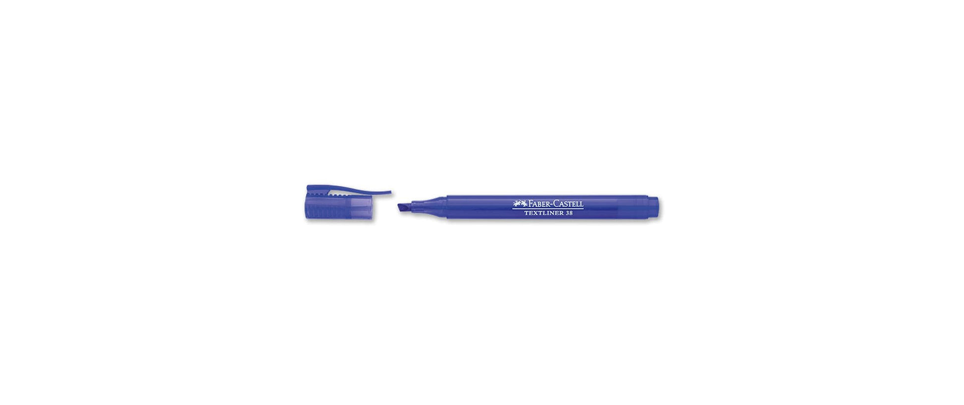 Faber-Castell Textmarker – Violett, Keilspitze 1/4 mm, nachfüllbar