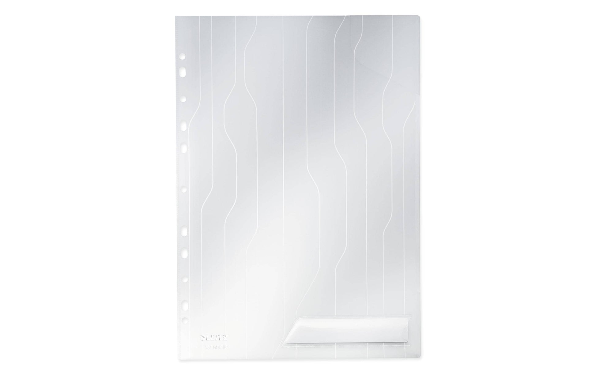 Leitz Sichtmappe A4 – Transparent, Kunststoff, Matt, 200 µm, 5er-Pack