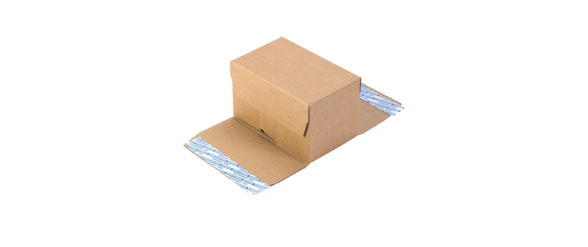 Brieger Versandkarton – 100 × 170 × 105 mm, selbstklebend, braun
