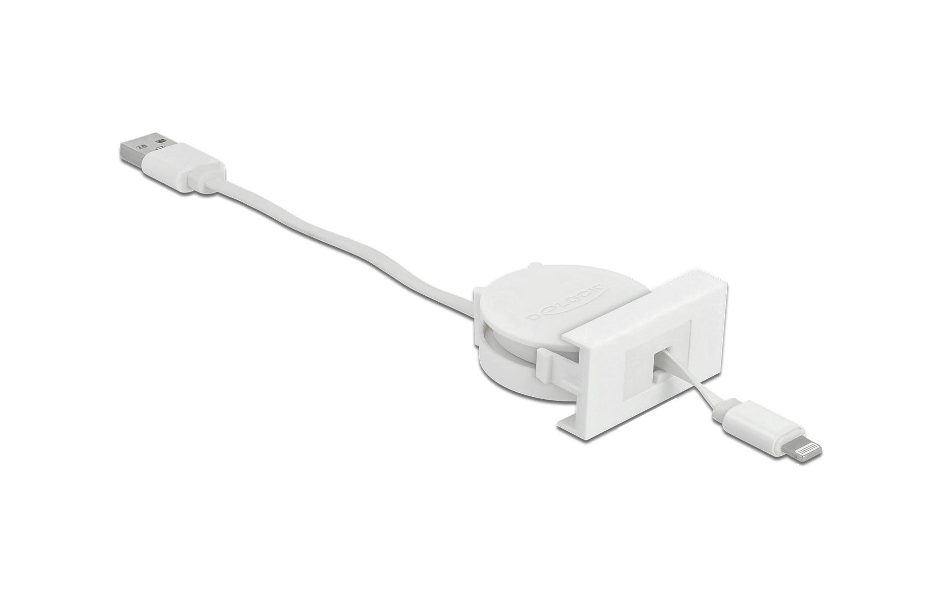 DeLOCK Kabel – USB-A auf Lightning 0,62 m, 10 W, Flachbandkabel – für iPhone/iPad