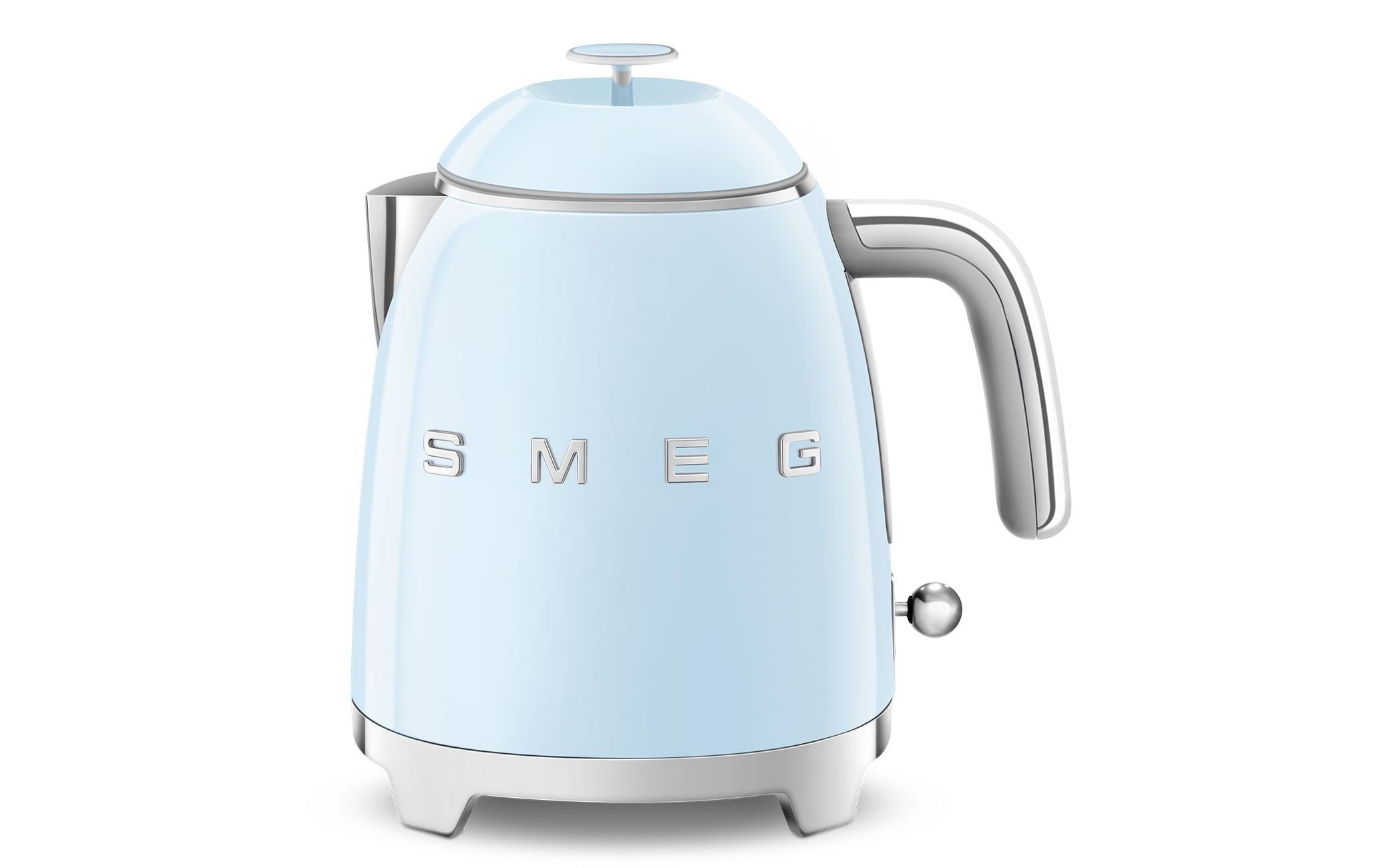 SMEG 50's KLF05PBEU – Wasserkocher 0,8 l, 1400 W, Kunststoff, Blau