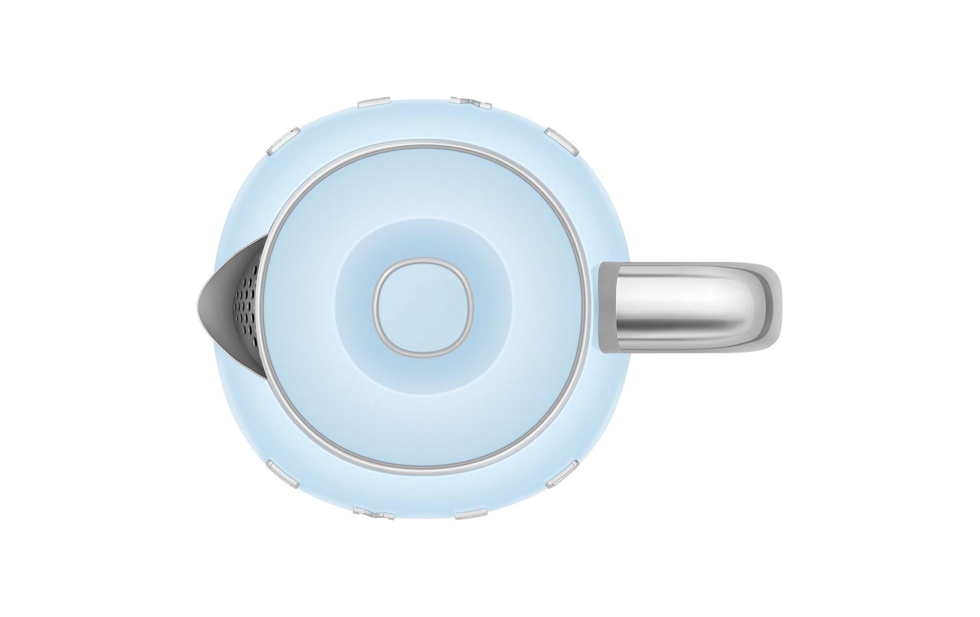 SMEG 50's KLF05PBEU – Wasserkocher 0,8 l, 1400 W, Kunststoff, Blau
