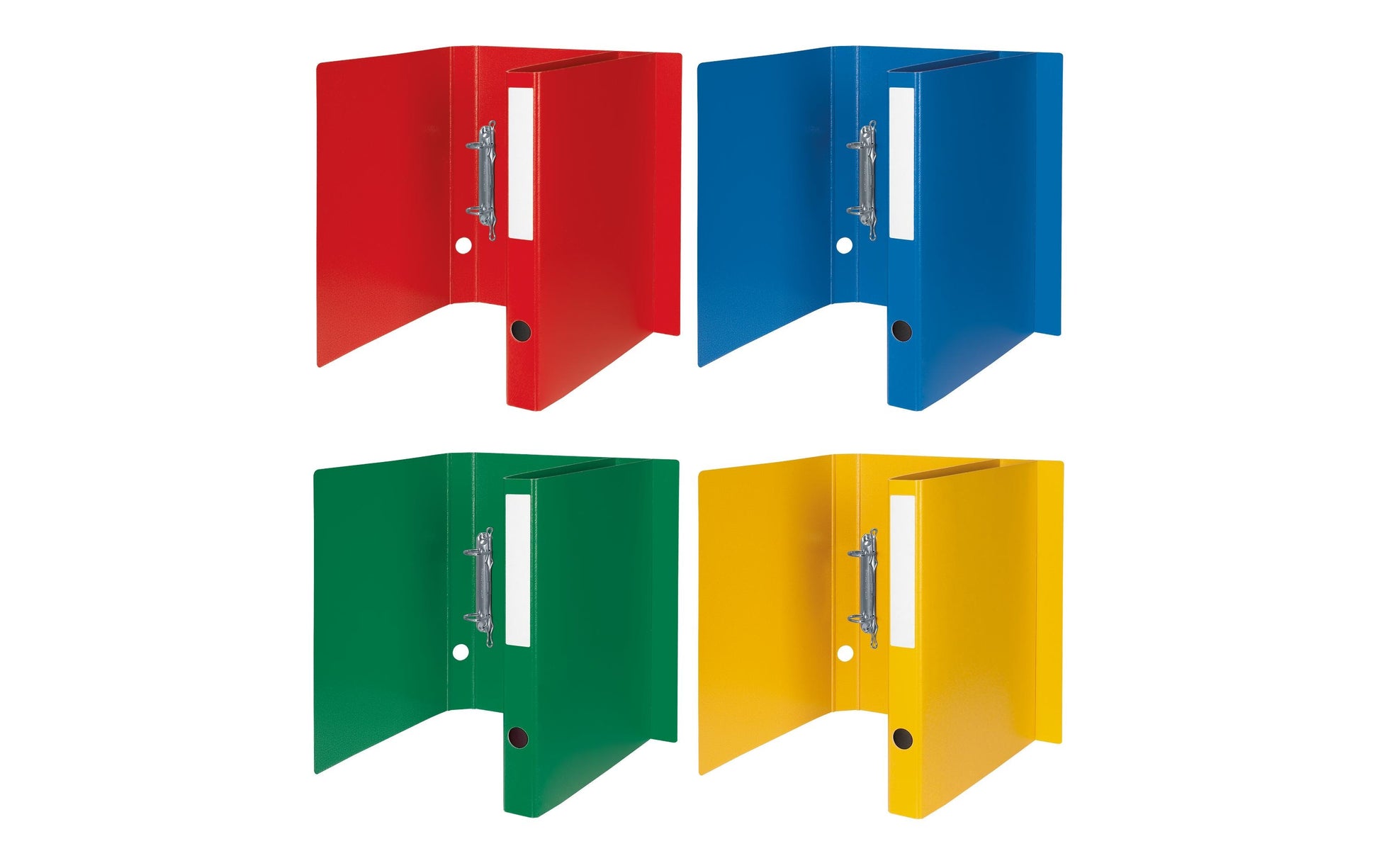 Office Focus 2-Ring-Ordner – für A4 – Rückenbreite 3 cm – Gelb – 10 Stk.