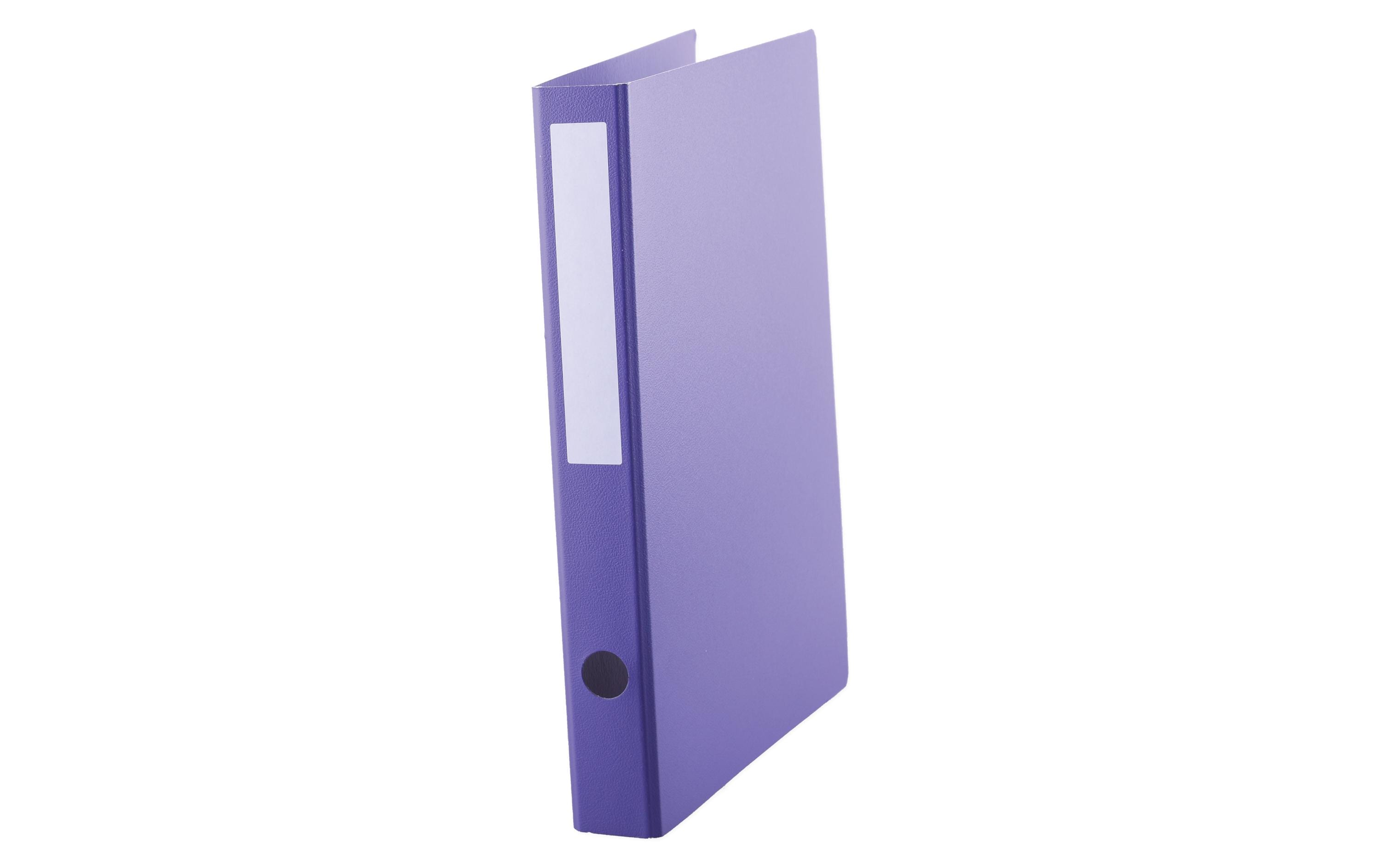 Office Focus 2-Ring-Ordner – für A4 – Rückenbreite 3 cm – Violett – 10 Stk.
