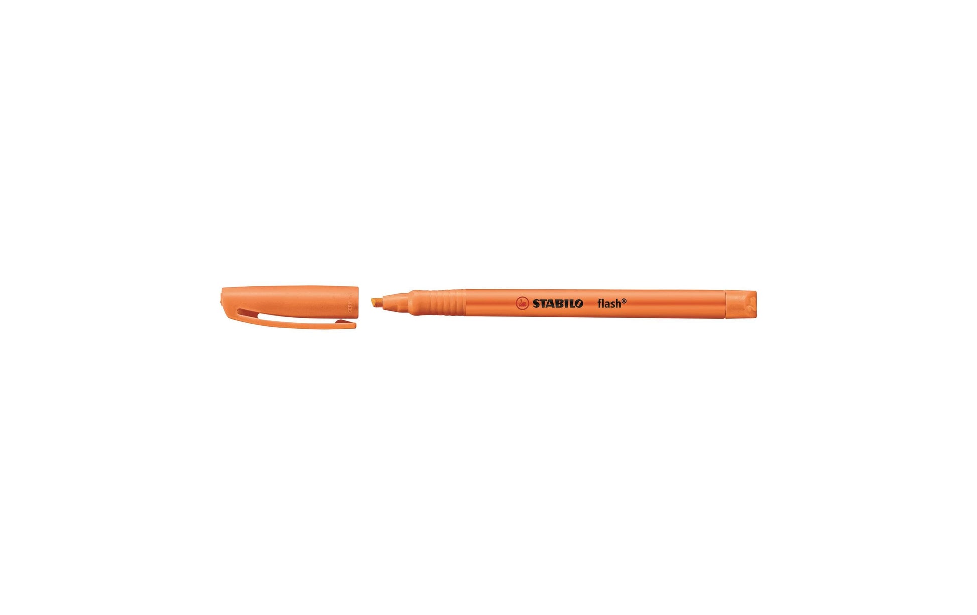 STABILO flash Textmarker Orange – Keilspitze, 1–4 mm