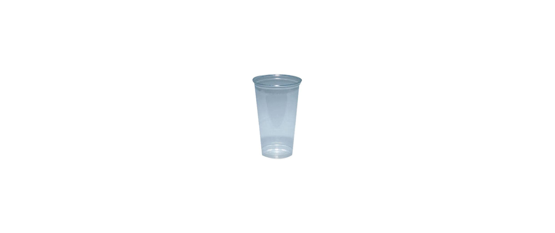 Haushaltsware Becher für Kaltgetränke, Kunststoff – 3 dl, transparent – 50 Stk.