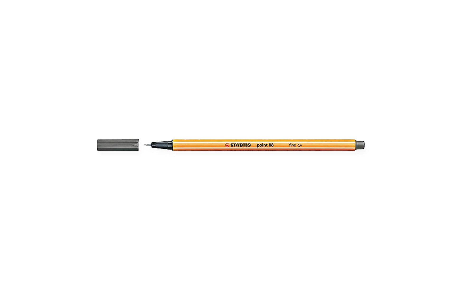STABILO Fineliner 0,4 mm – dunkelgrau