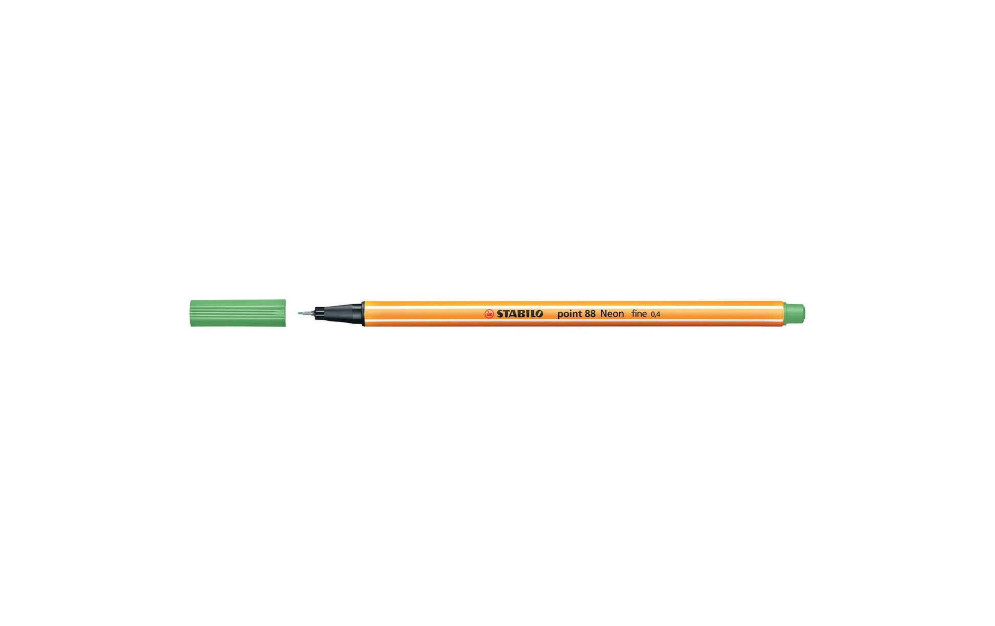 STABILO Fineliner 0,4 mm – Neongrün
