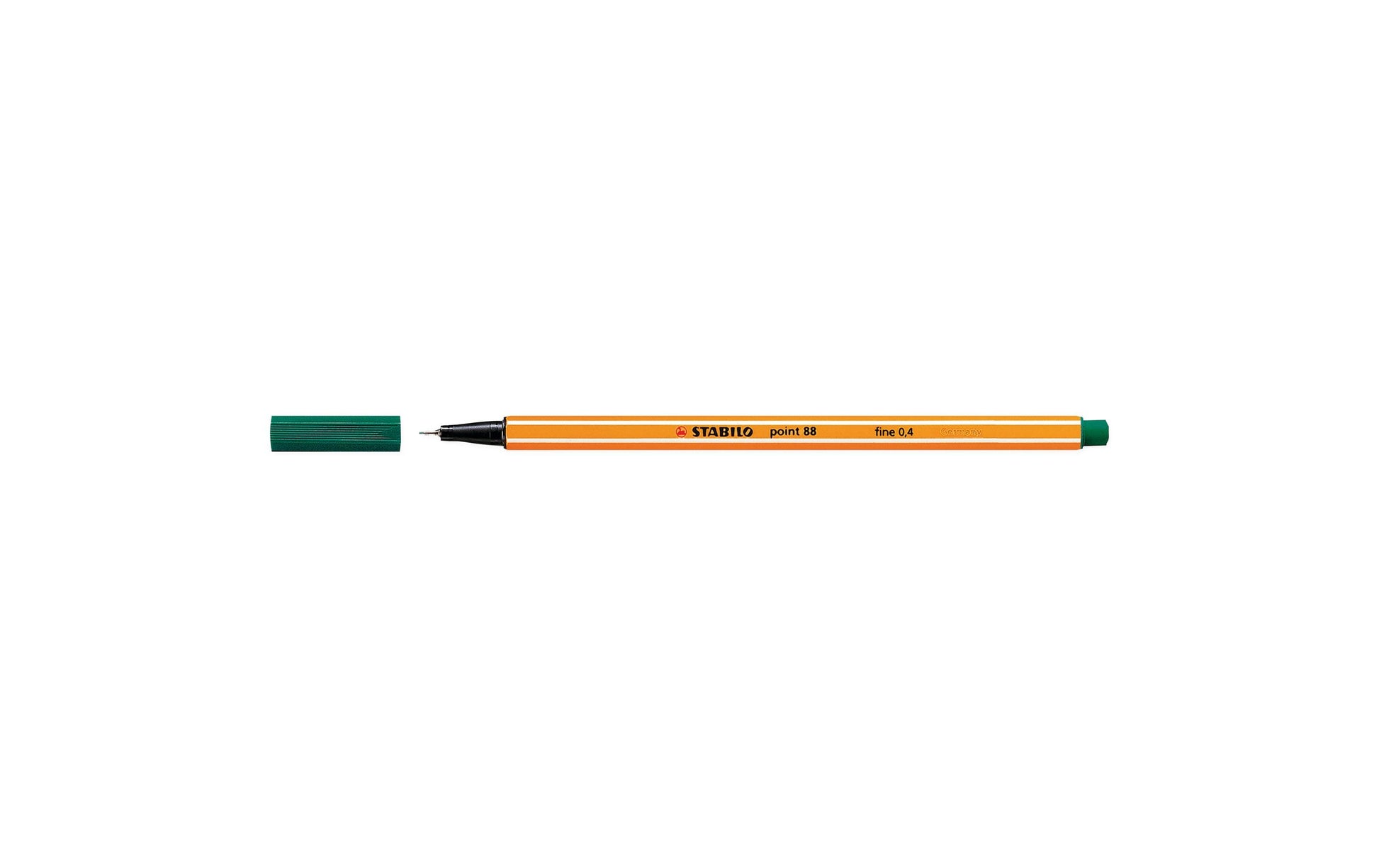 STABILO point 88 Fineliner 0,4 mm – Tannengrün