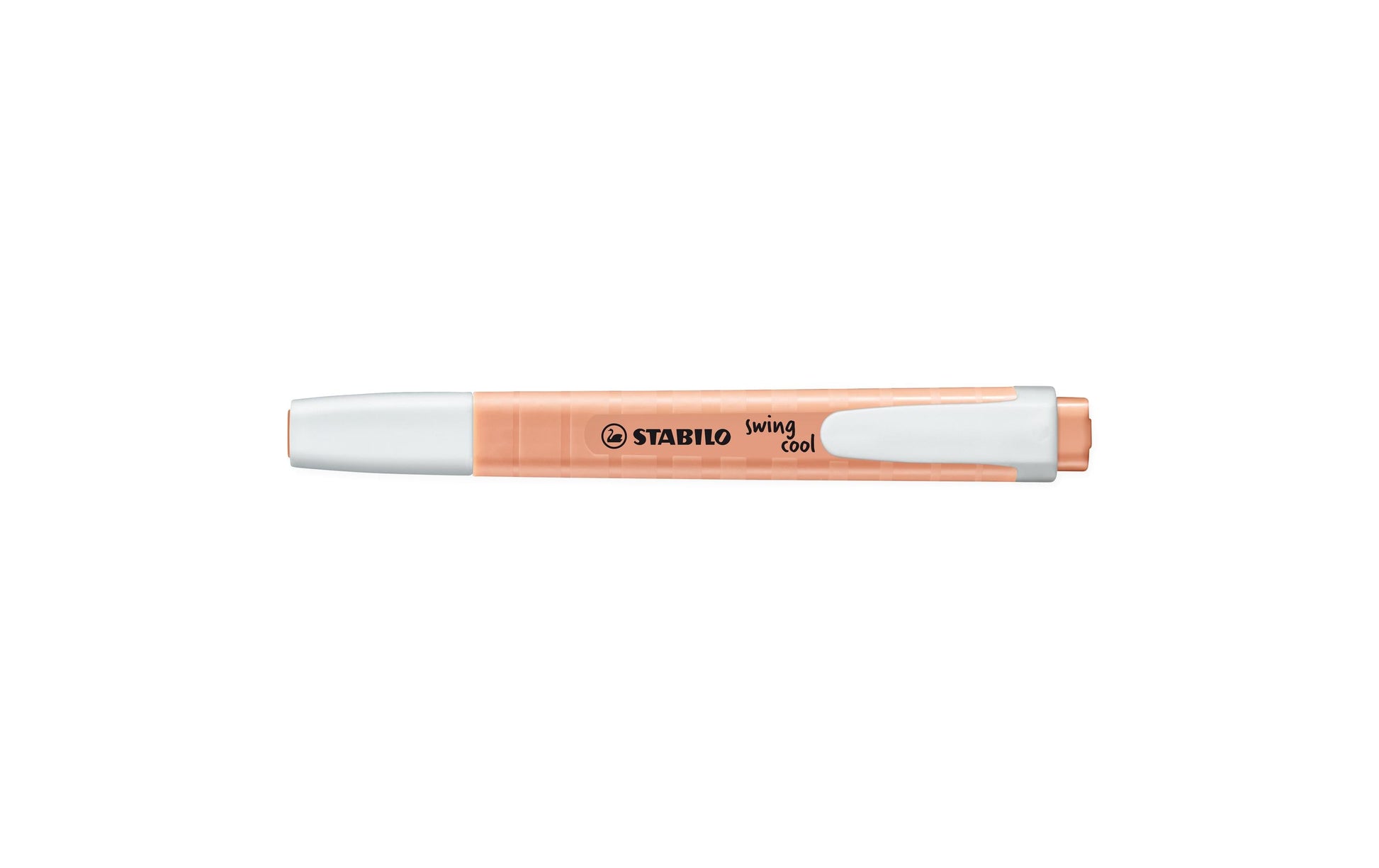 STABILO swing cool Pastel Edition Textmarker Pfirsich – Keilspitze, 1–4 mm