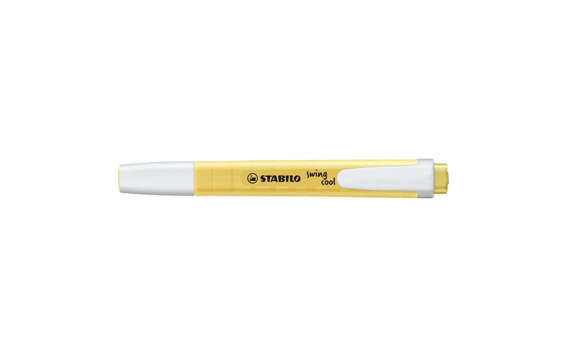 STABILO swing cool Pastel Edition Textmarker Gelb – Keilspitze, 1–4 mm