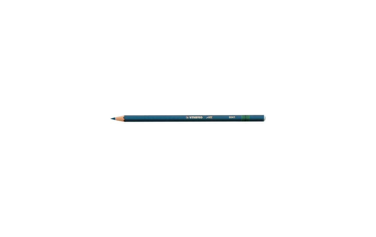 STABILO Non-Permanent-Marker – Rundspitze – Blau – Wasservermalbar