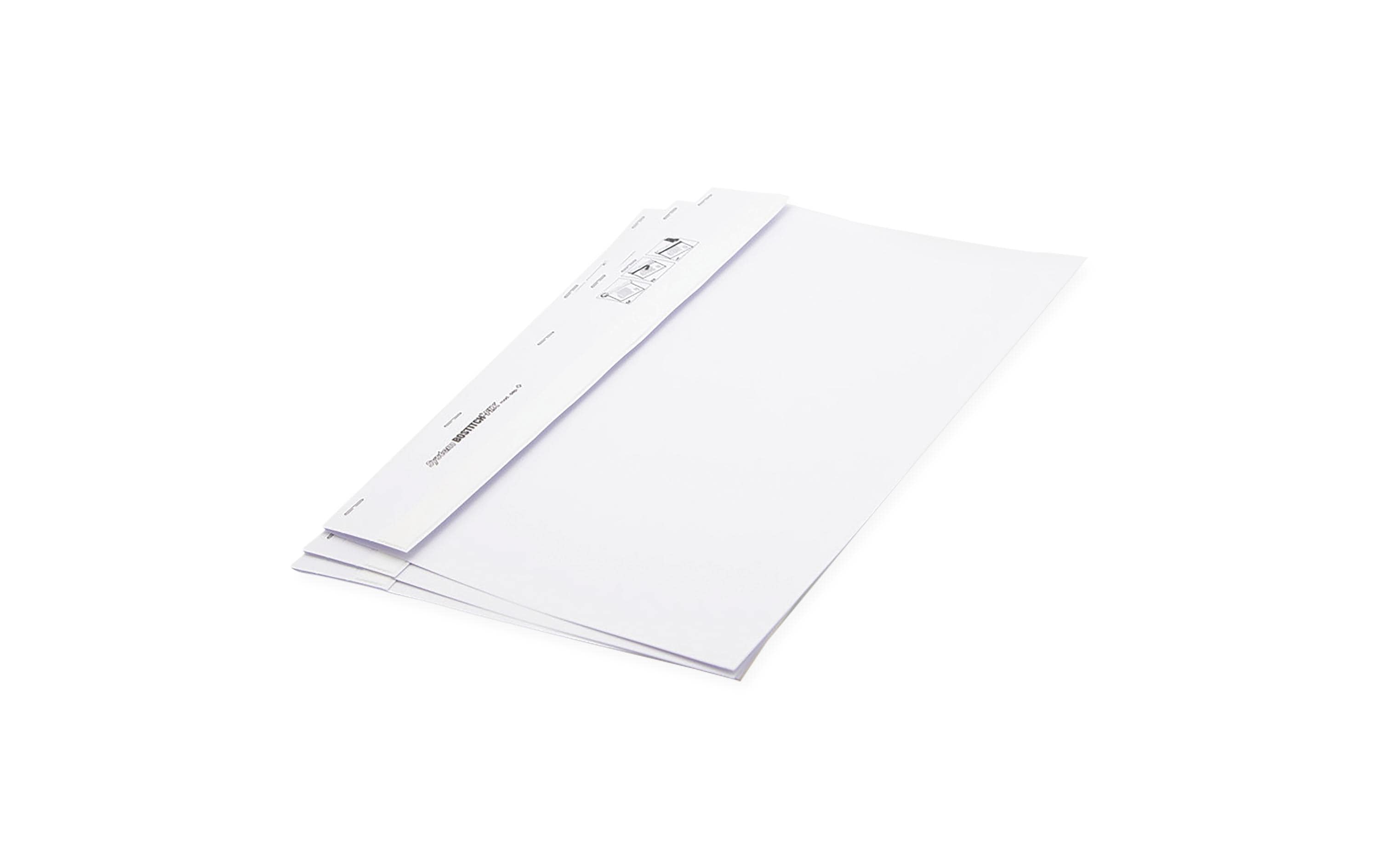Büromaterial Bofix-Fix Schnellhefter – A4, Karton, Weiss, 50 Stk.