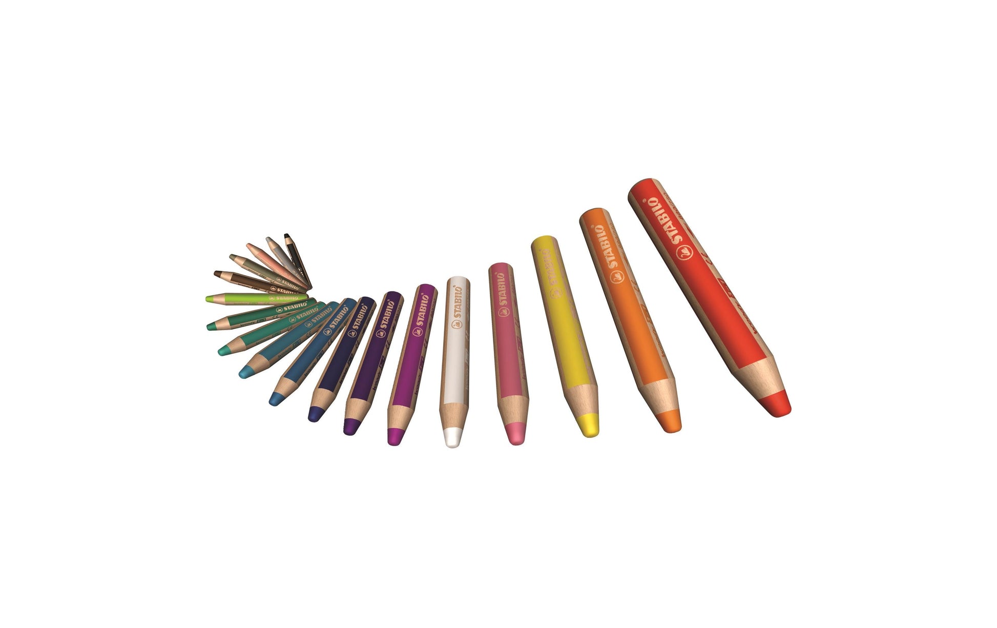 STABILO woody 3 in 1 – gelb, Ø 10 mm