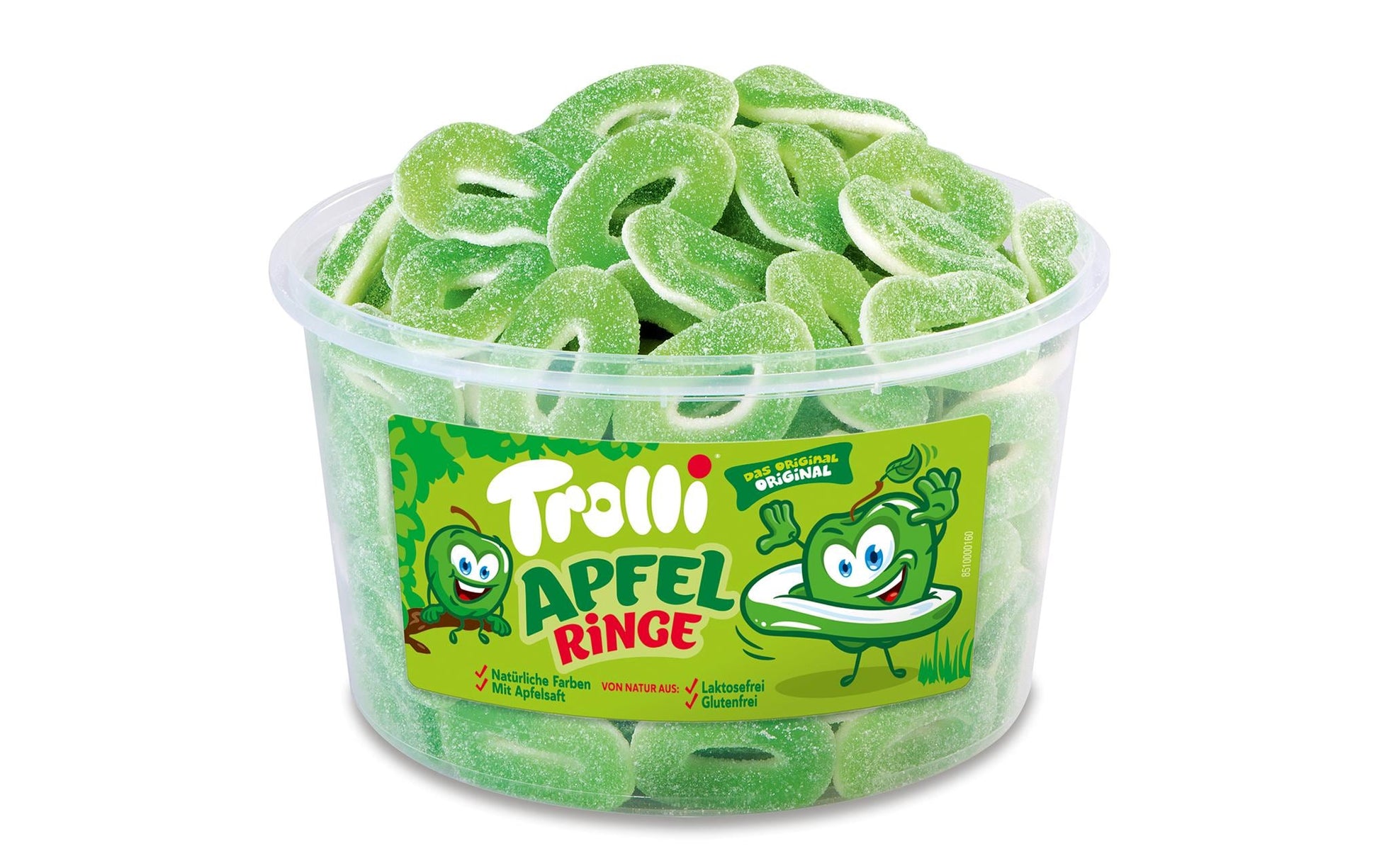 Trolli Apfelringe Gummibonbons – 1,2 kg