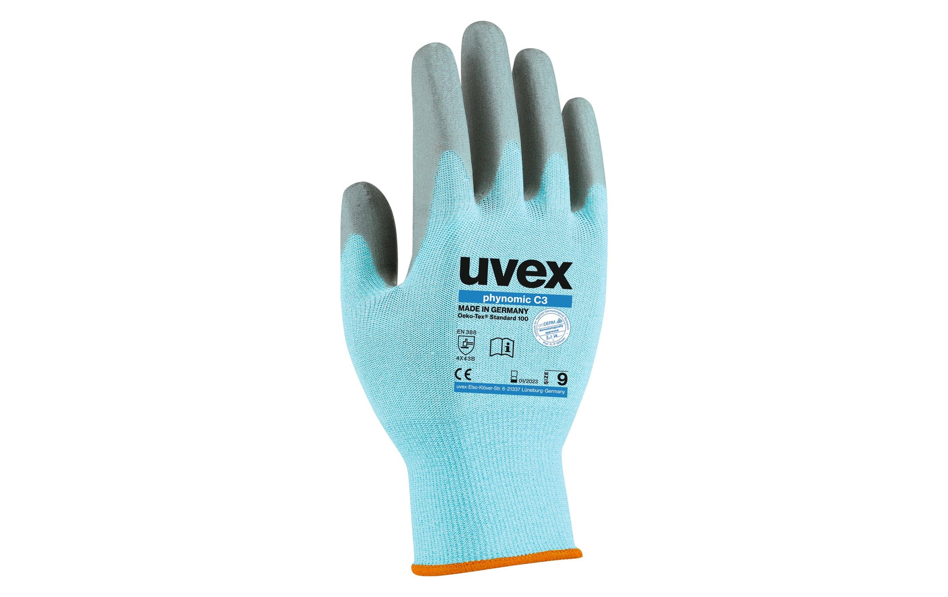 Uvex Montagehandschuhe – Erwachsene, Polyamid, Blau