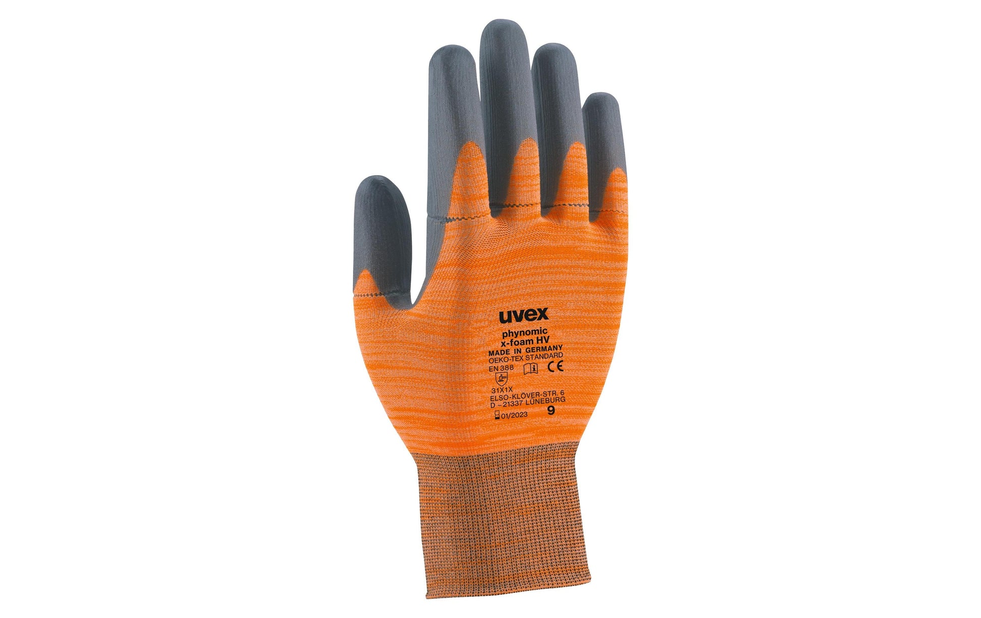Uvex Montagehandschuhe – Erwachsene, Polyamid, Orange