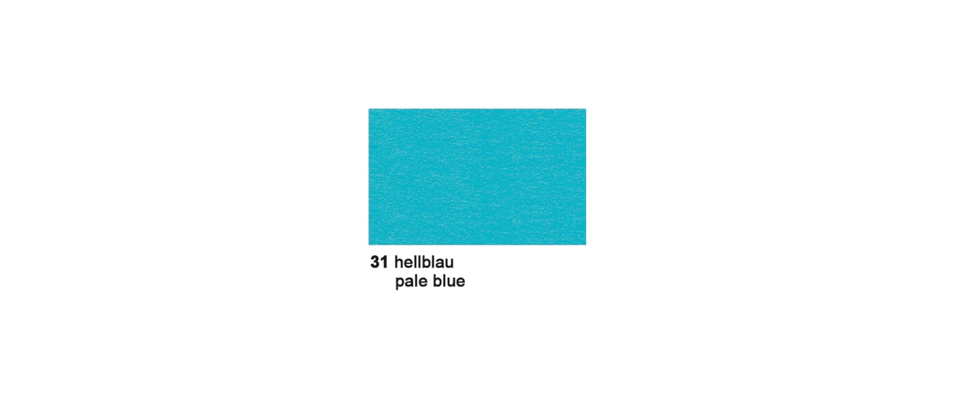 URSUS Tonzeichenpapier – 50 × 70 cm, 130 g/m², blau, 10 Blatt