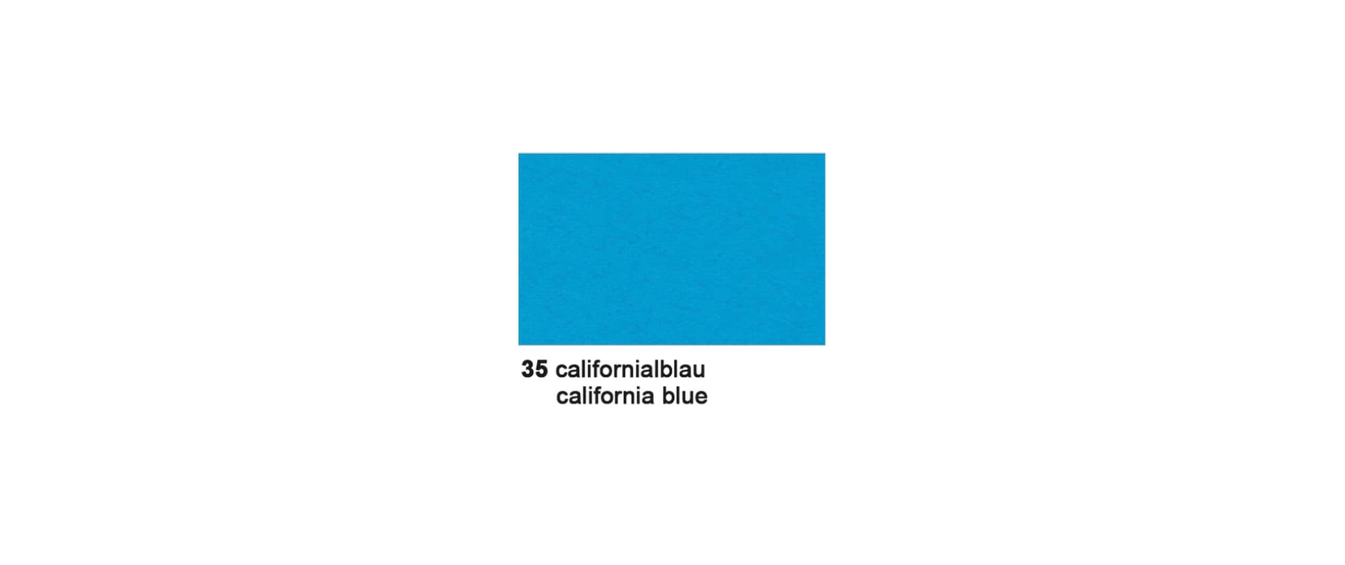 URSUS Fotokarton – 50 × 70 cm, blau, 300 g/m² – 10 Blatt