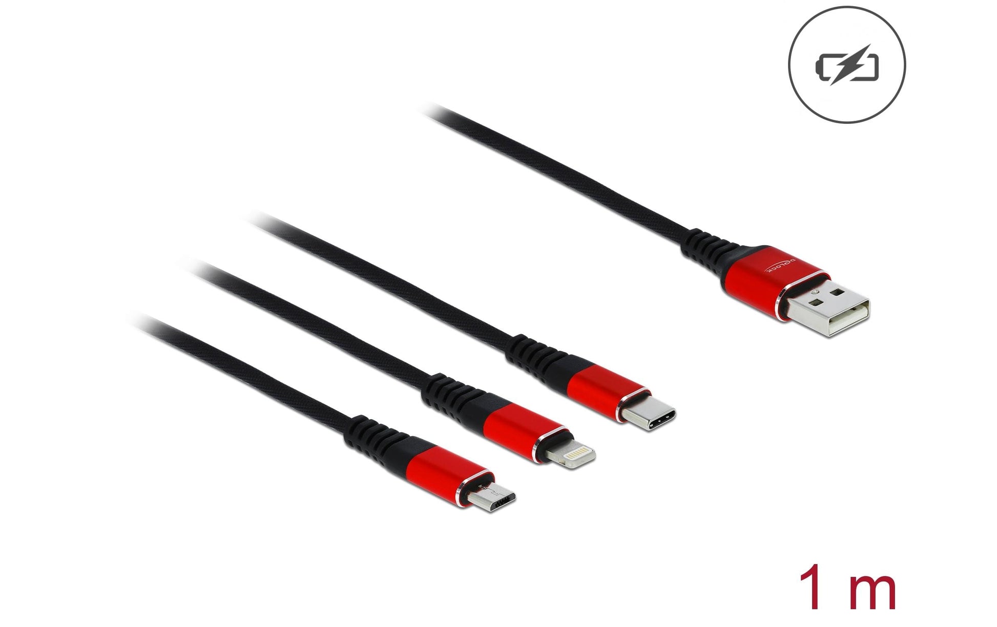DeLOCK Travel Kit 4 Business Edition Zubehörtasche – USB-Port, Grau