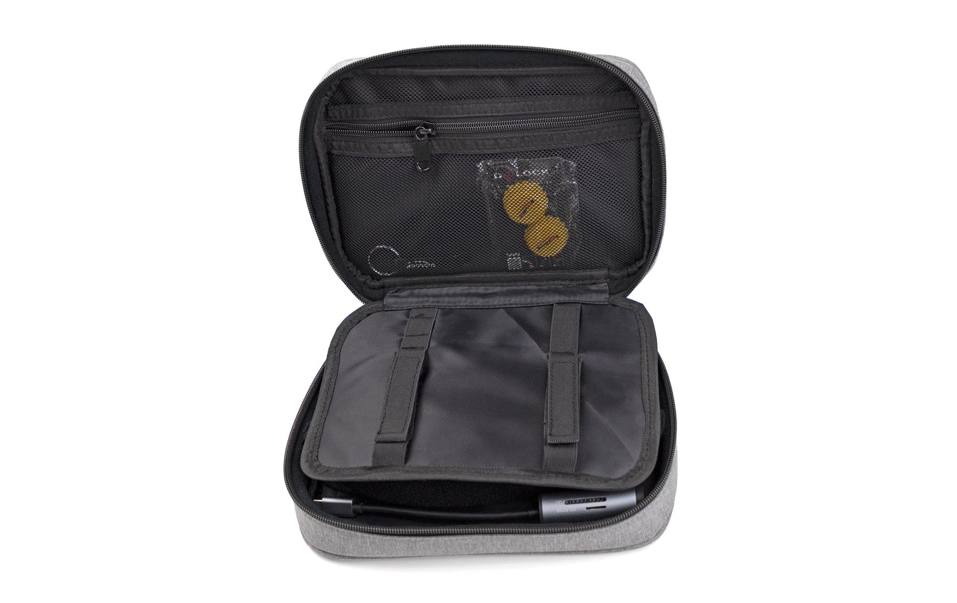 DeLOCK Travel Kit 4 Business Edition Zubehörtasche – USB-Port, Grau