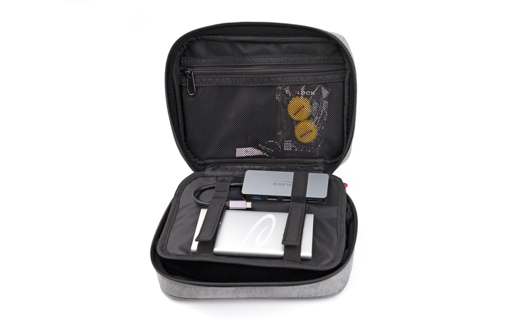 DeLOCK Travel Kit 5 Tablet Edition Zubehörtasche – für Tablets bis 12", silber