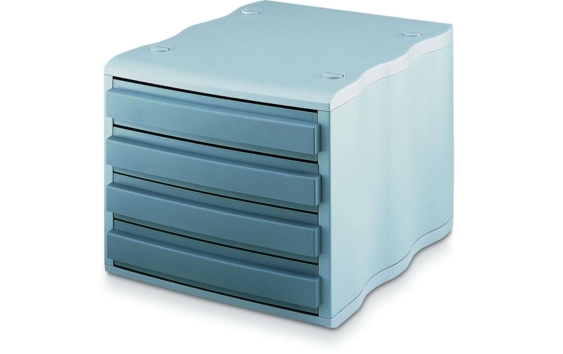 Styro Schubladenelement WAVE – für Format C4 – 355 × 270 × 240 mm