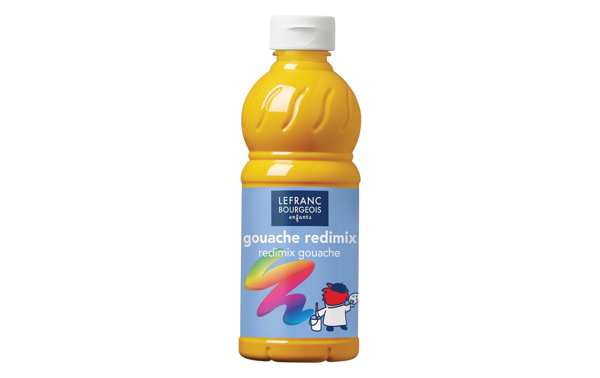 Lefranc & Bourgeois Tempera Farbe – Goldgelb, deckend – 500 ml – für Papier