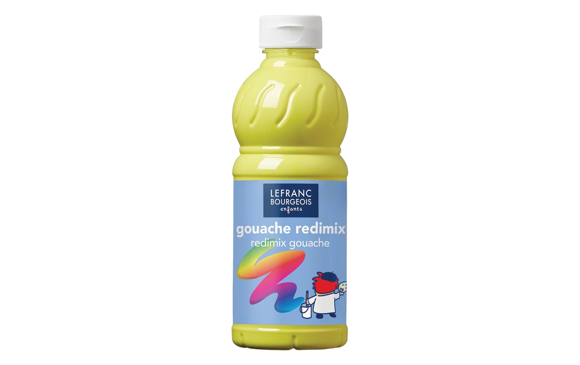 Lefranc & Bourgeois Gouache – Zitronengelb, deckend – 500 ml – für Papier