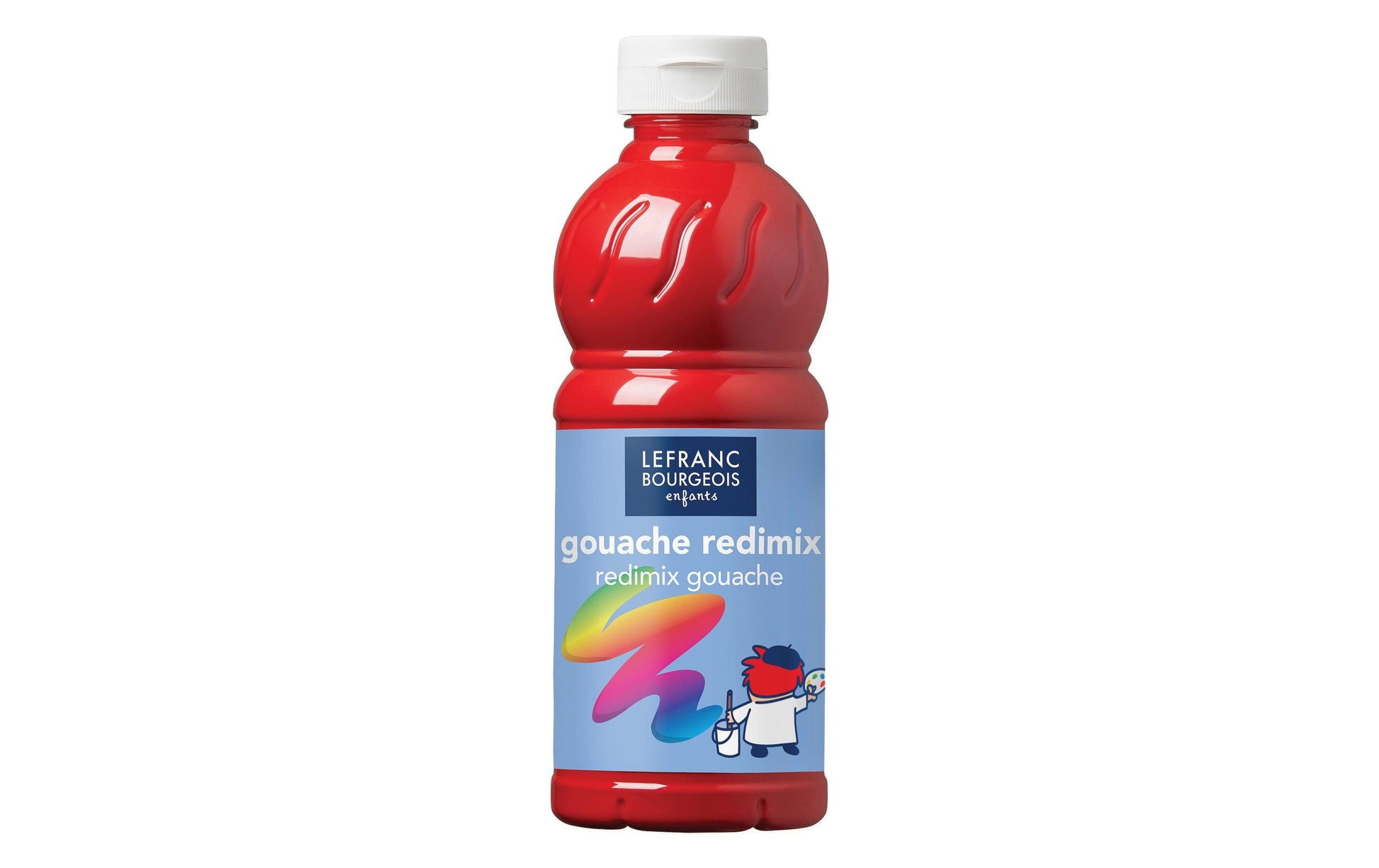 Lefranc & Bourgeois Redimix Gouache – Karminrot, halb-opak, auswaschbar – 500 ml – für Papier