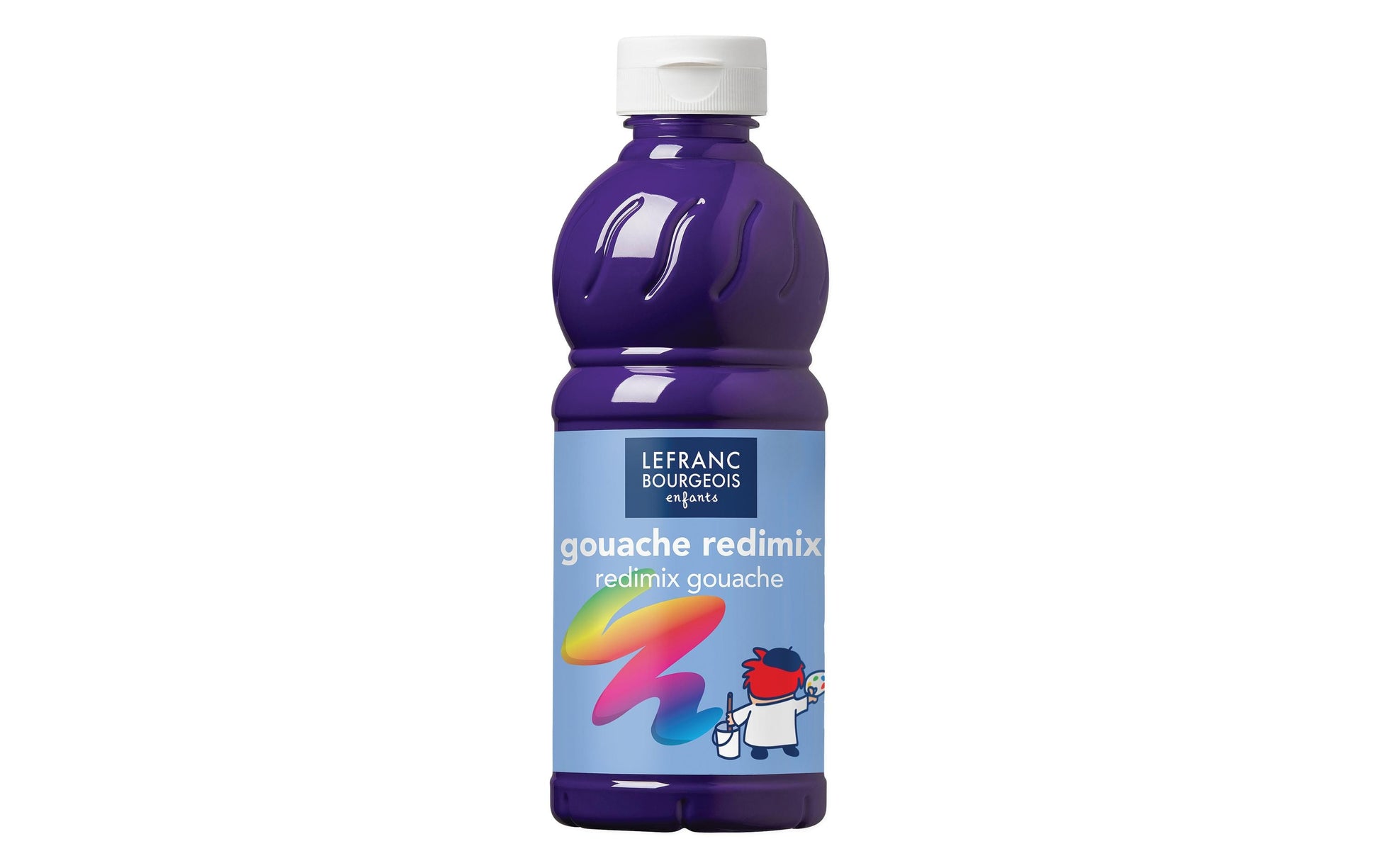 Lefranc & Bourgeois Gouache – Violett, halb-opak, auswaschbar – 500 ml – für Papier