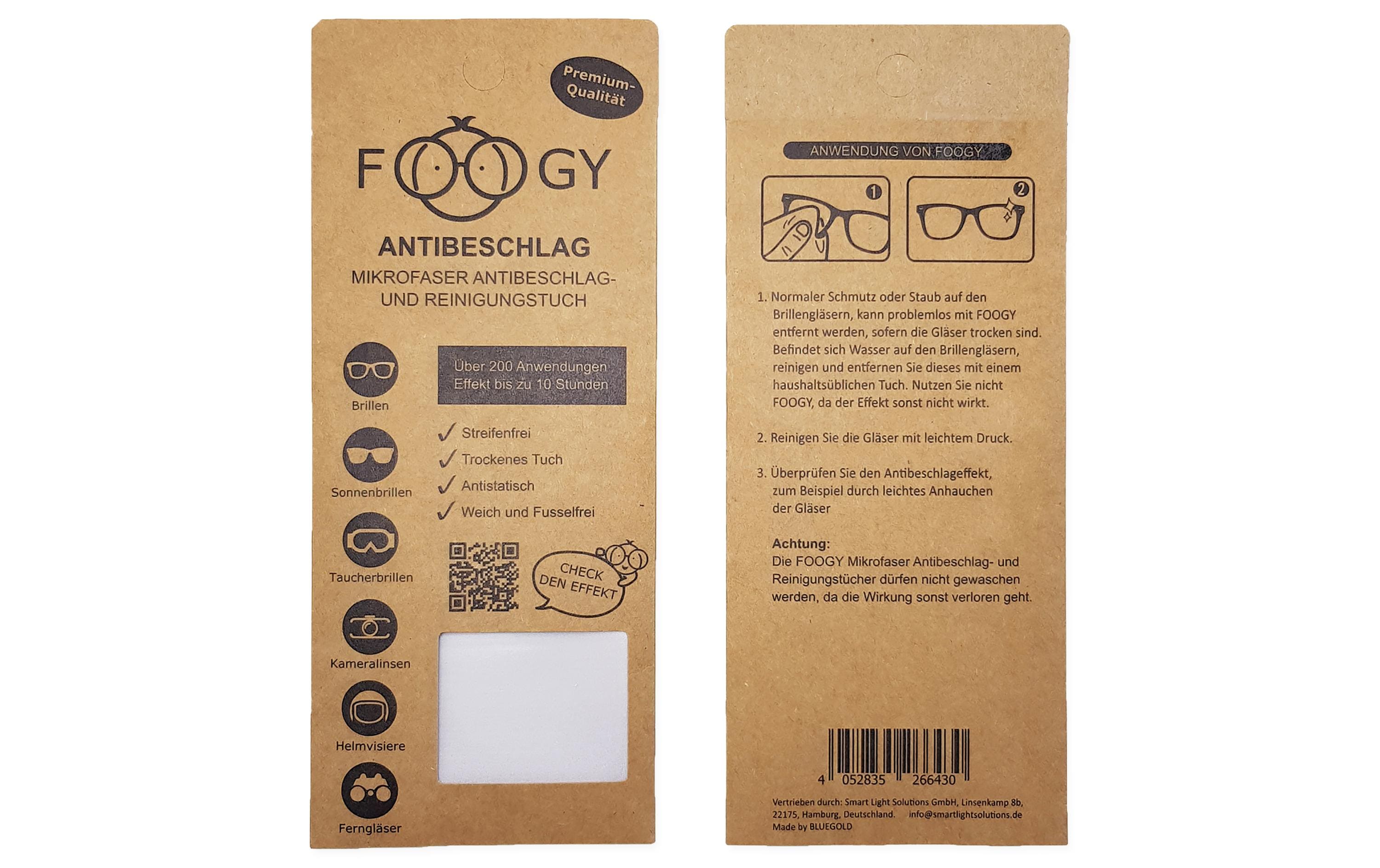 Haushaltsware foogy Mikrofasertuch – grau – 1 Stk.