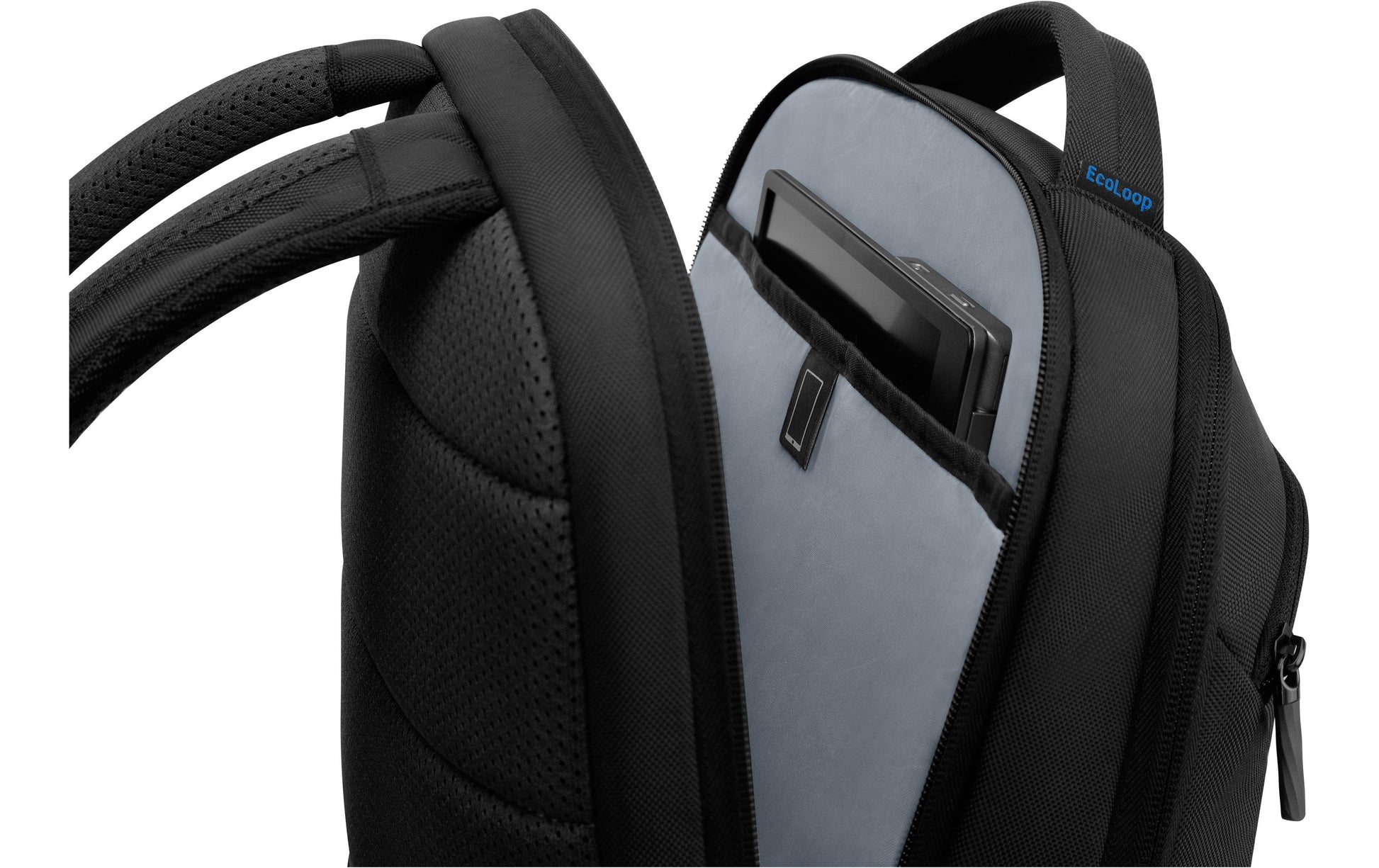 Dell Pro 14-16 Plus EcoLoop Notebook-Rucksack bis 16" – wasserfest, 100% recycelt – Schwarz