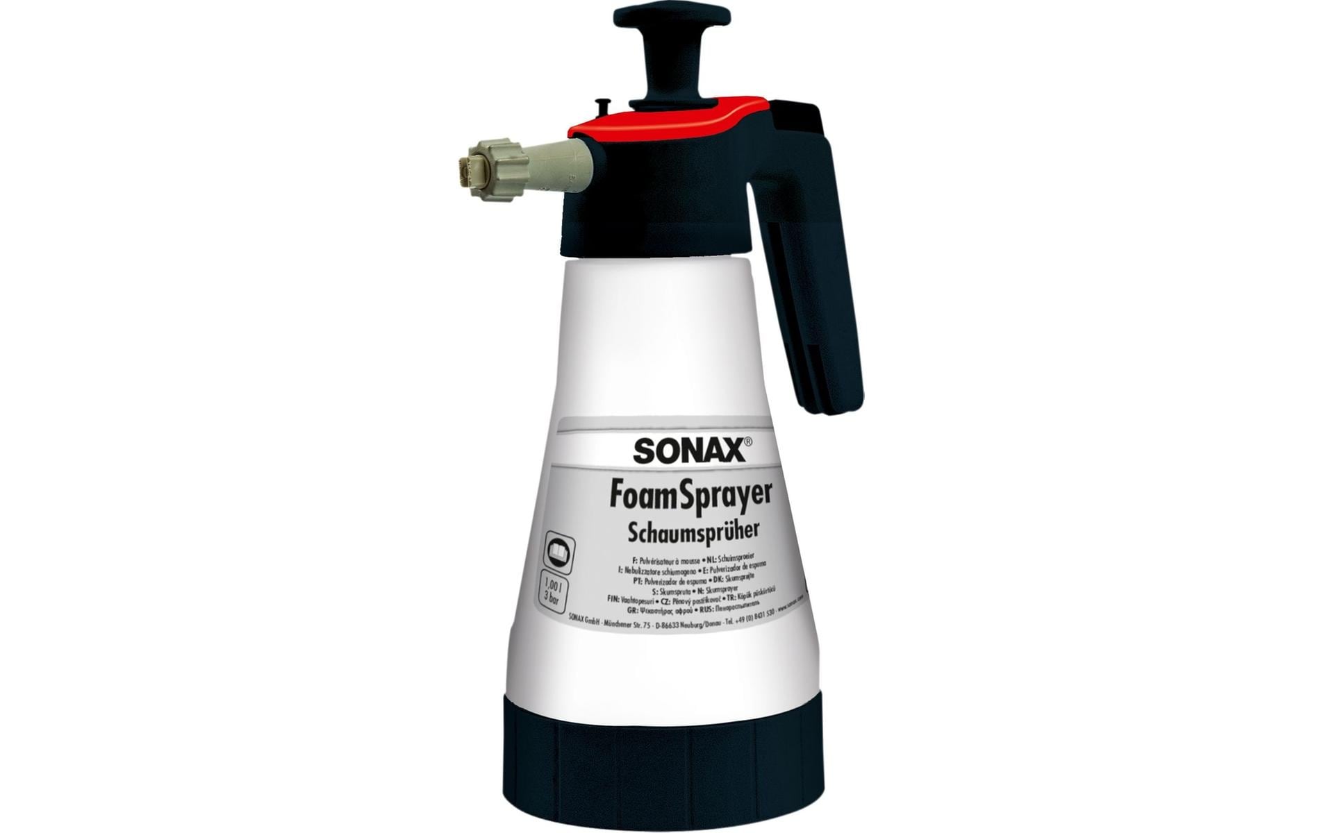 Sonax Drucksprüher – 1 l – schwarz/weiss – 1 Stk.