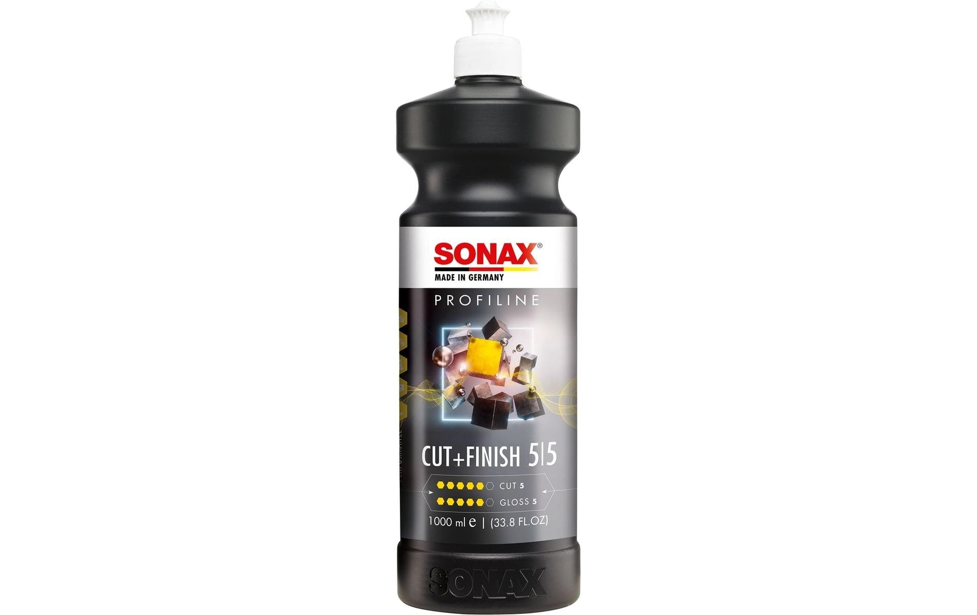 SONAX PROFIL. Cut Finish – Polierpaste, Schwarz