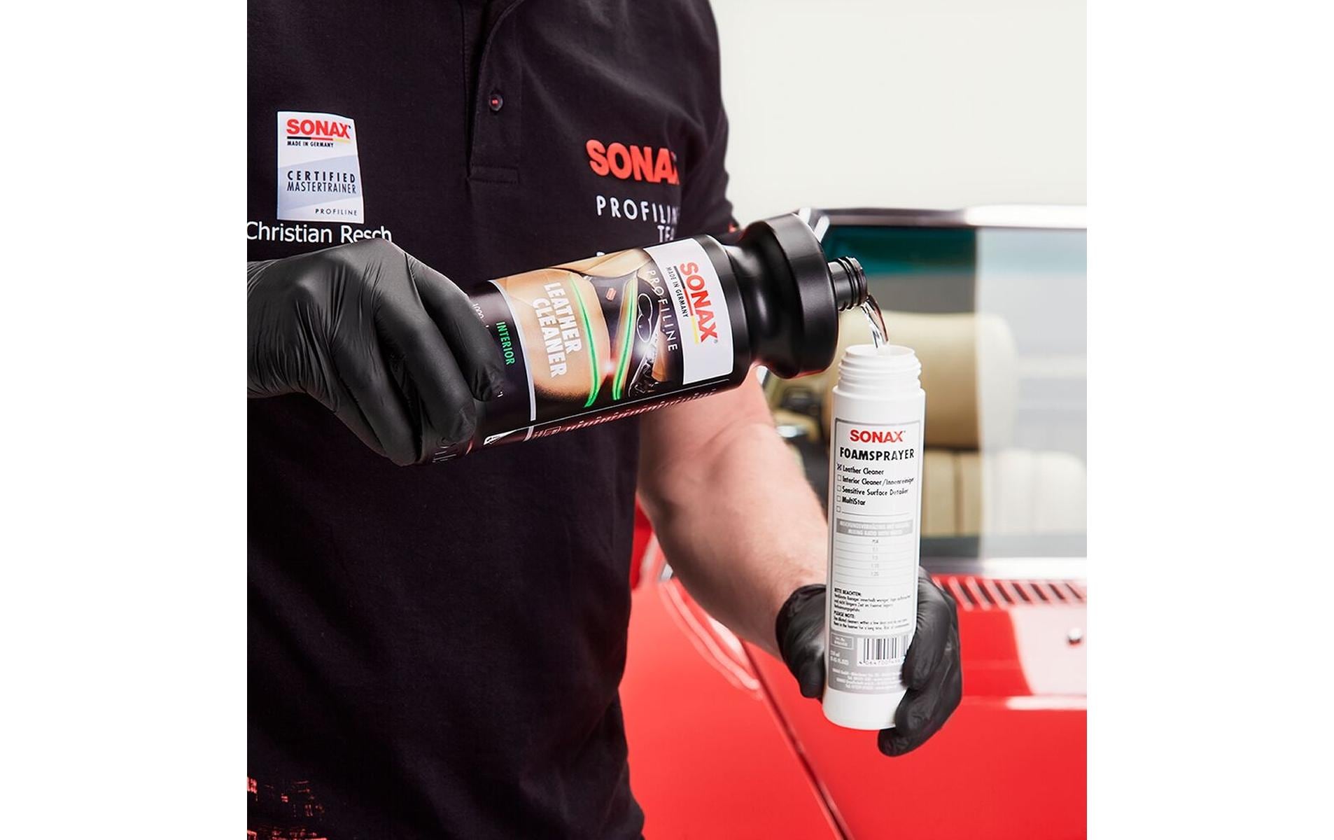 Sonax PROFILINE Lederreiniger – für Autointerieur – Flüssigkeit – 1 l