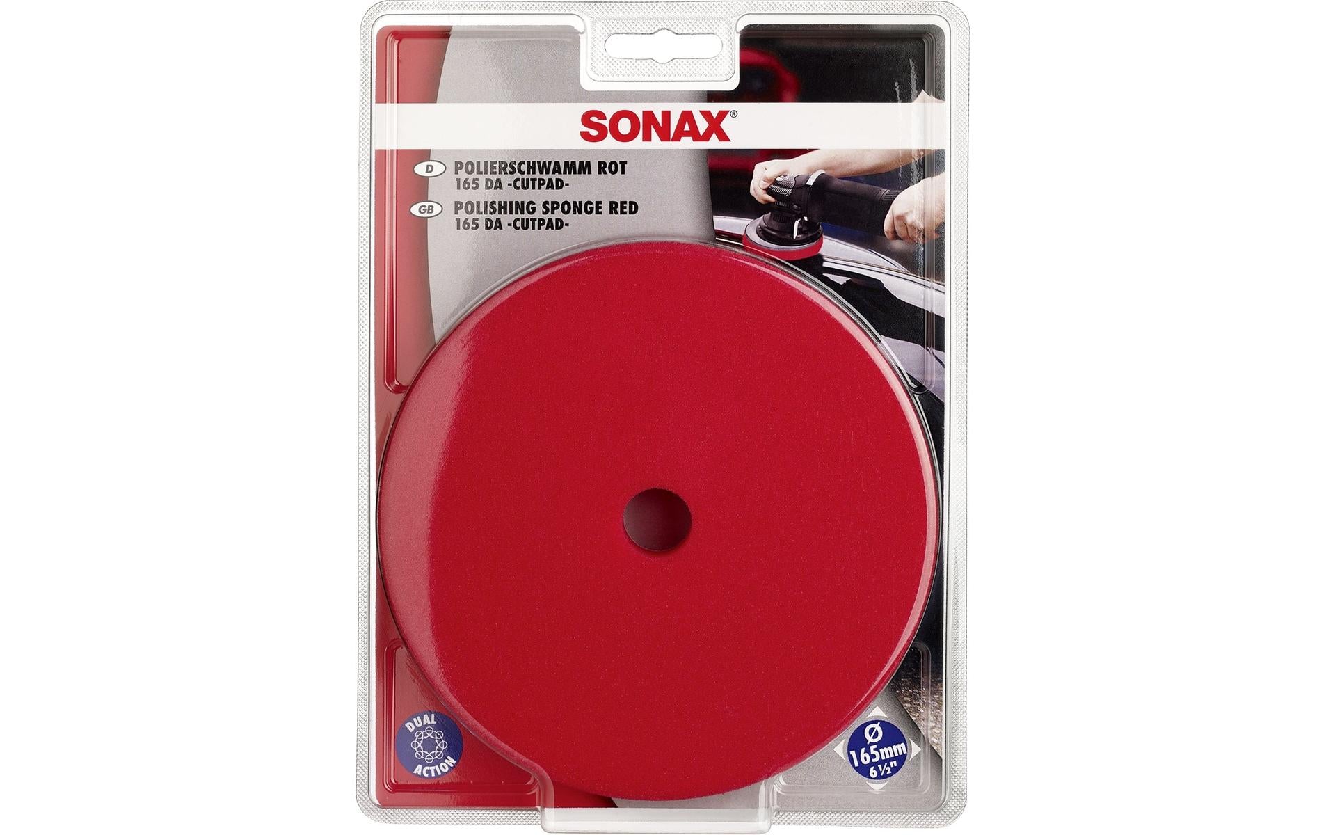 Sonax Polierschwamm 143 mm – hart – Dual Action CutPad