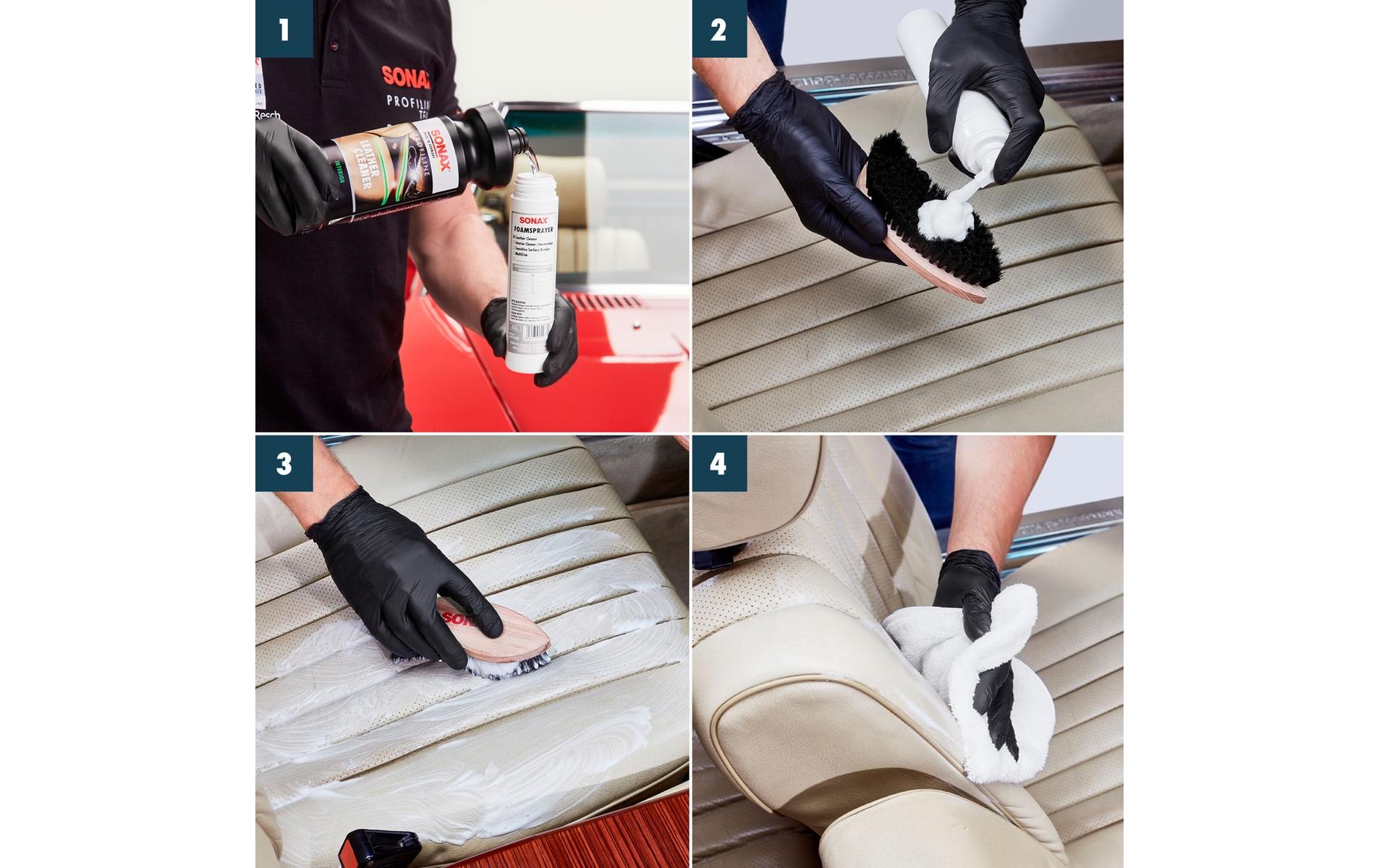 Sonax PROFILINE Lederreiniger – für Autointerieur – Flüssigkeit – 1 l