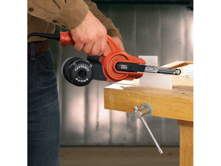 Black & Decker Bandschleifer KA900E – 350 W – 13 × 451 mm – Variable Geschwindigkeit