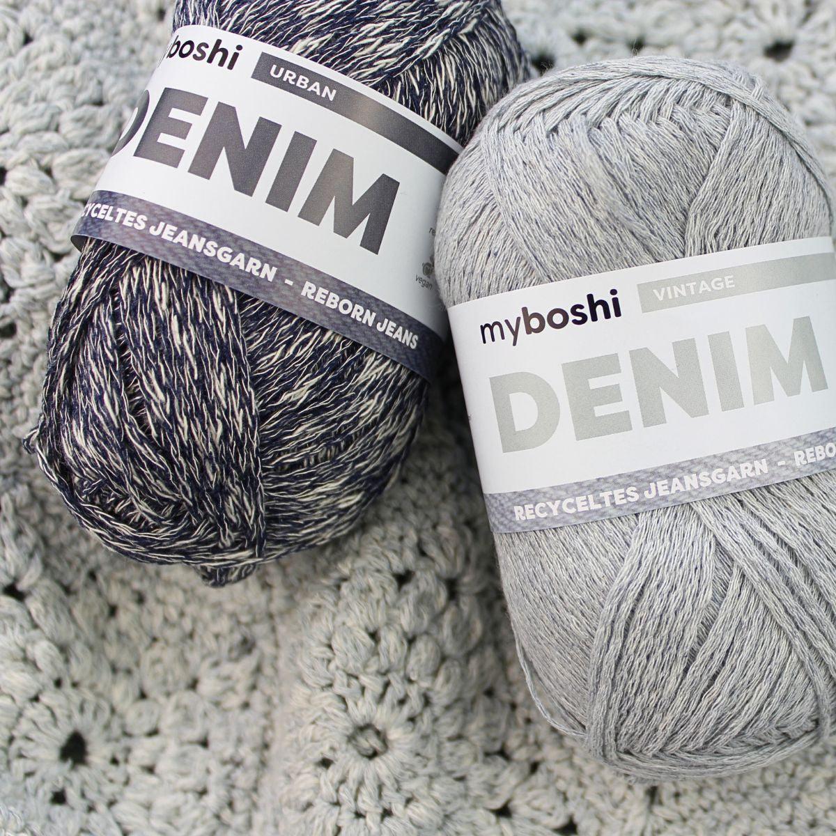myBoshi Denim Rebel Feine Wolle Dunkelblau – 50 g, 135 m, Nadel 2 mm