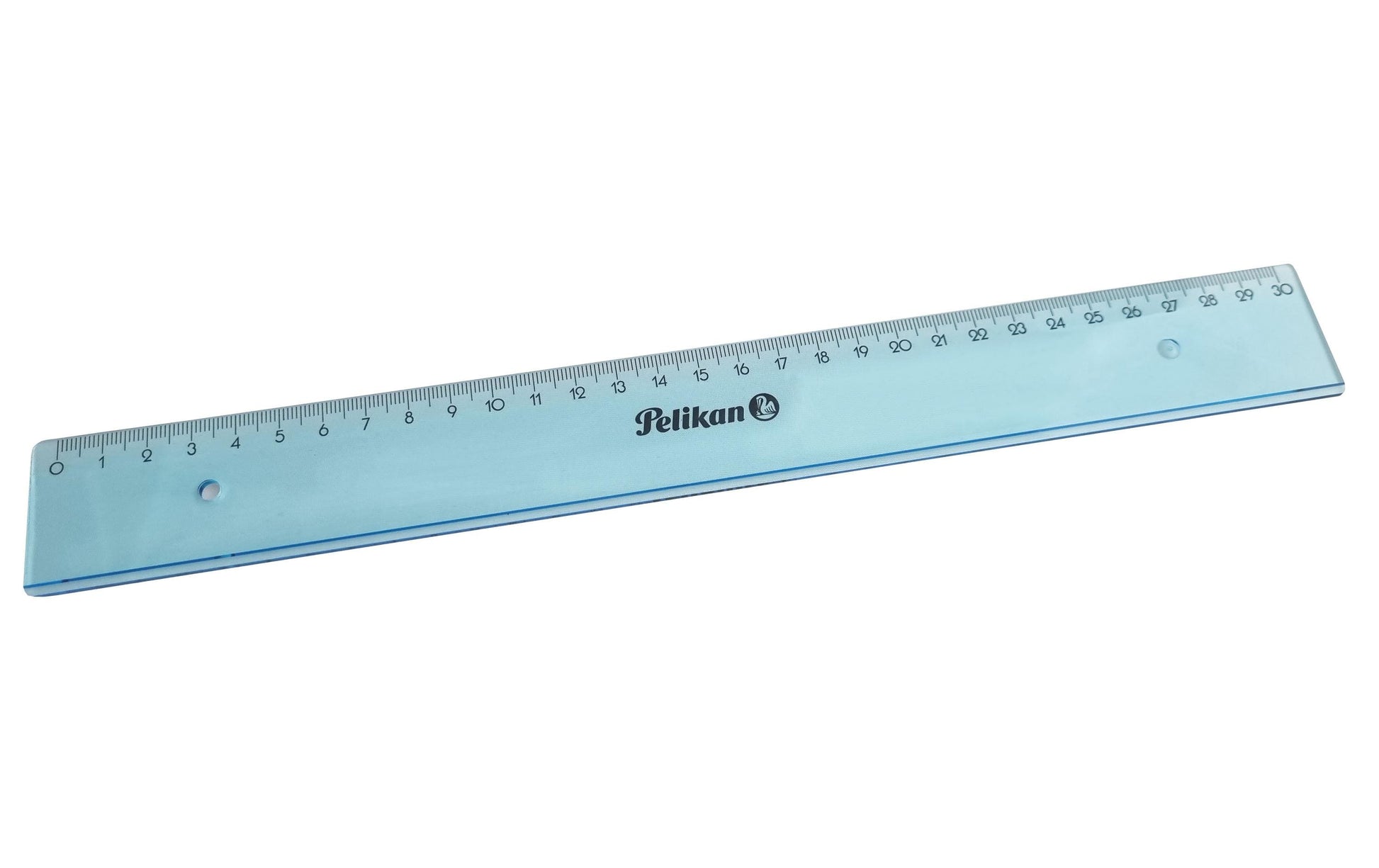Pelikan Lineal – Acryl – 30 cm – Tuschekante, kratzfest – blau